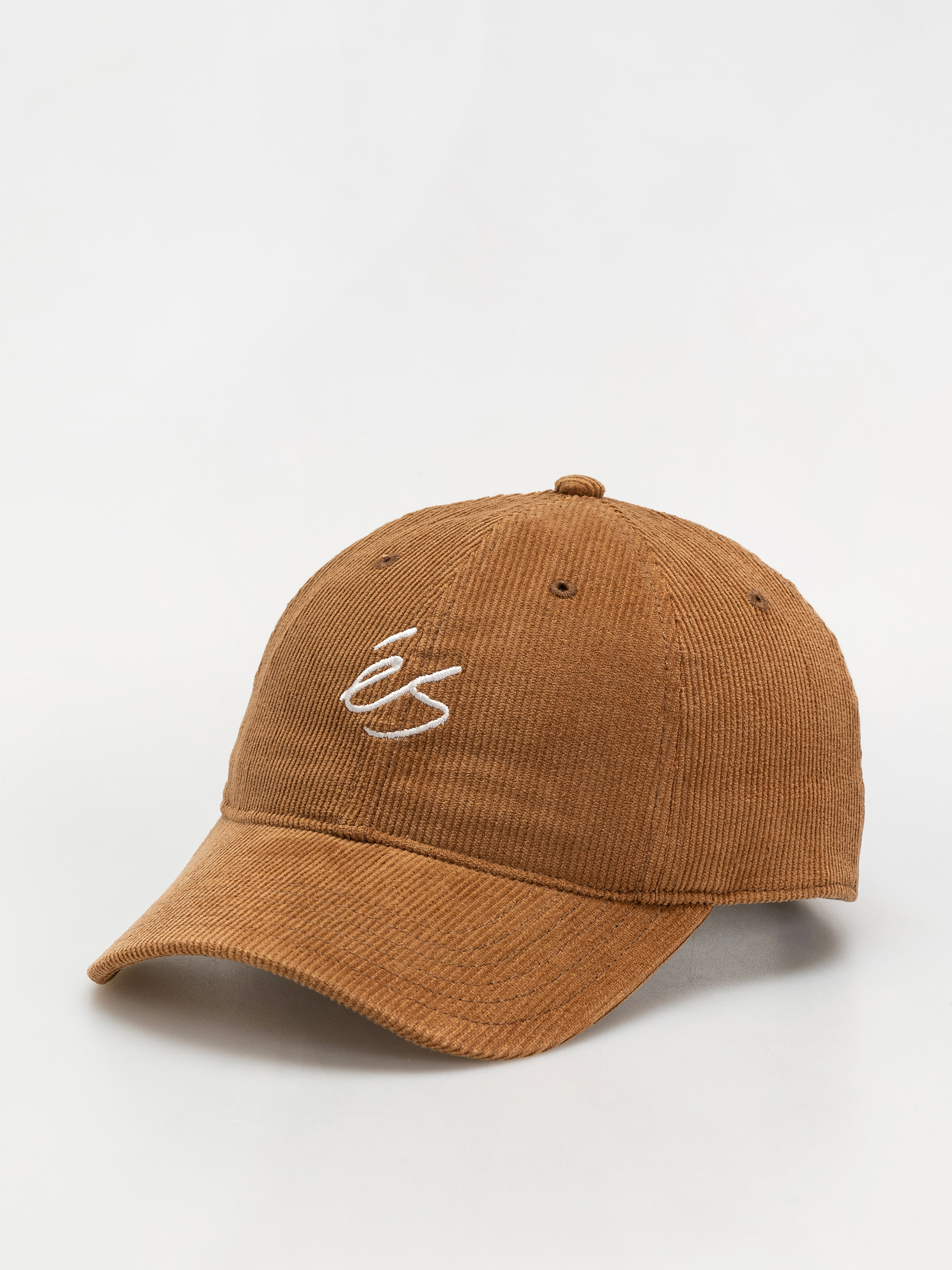 Kšiltovka eS Mini Script Courduroy (brown)