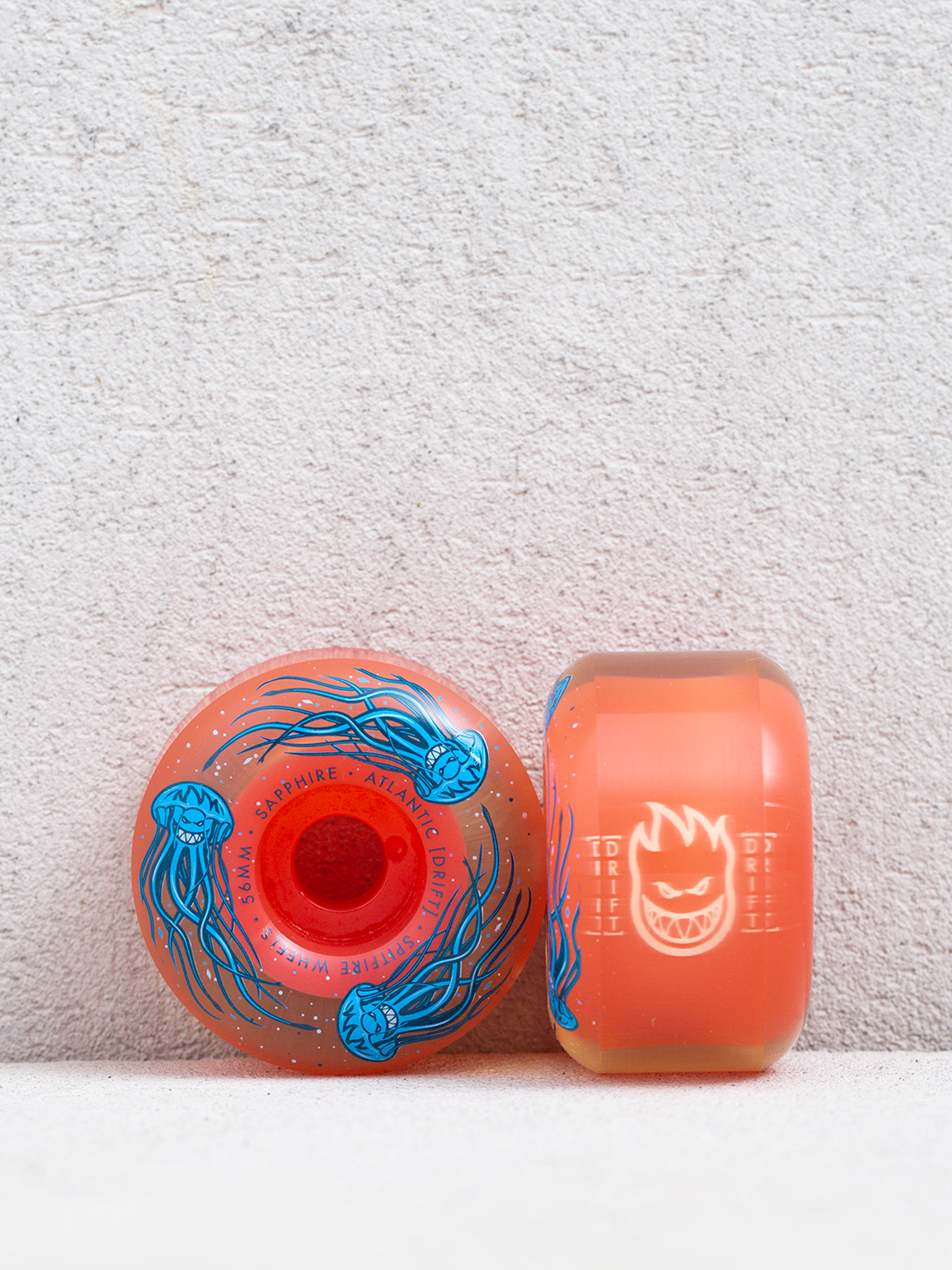 Kolečka Spitfire 90D Atlantic Drift Radials (clear/pink)