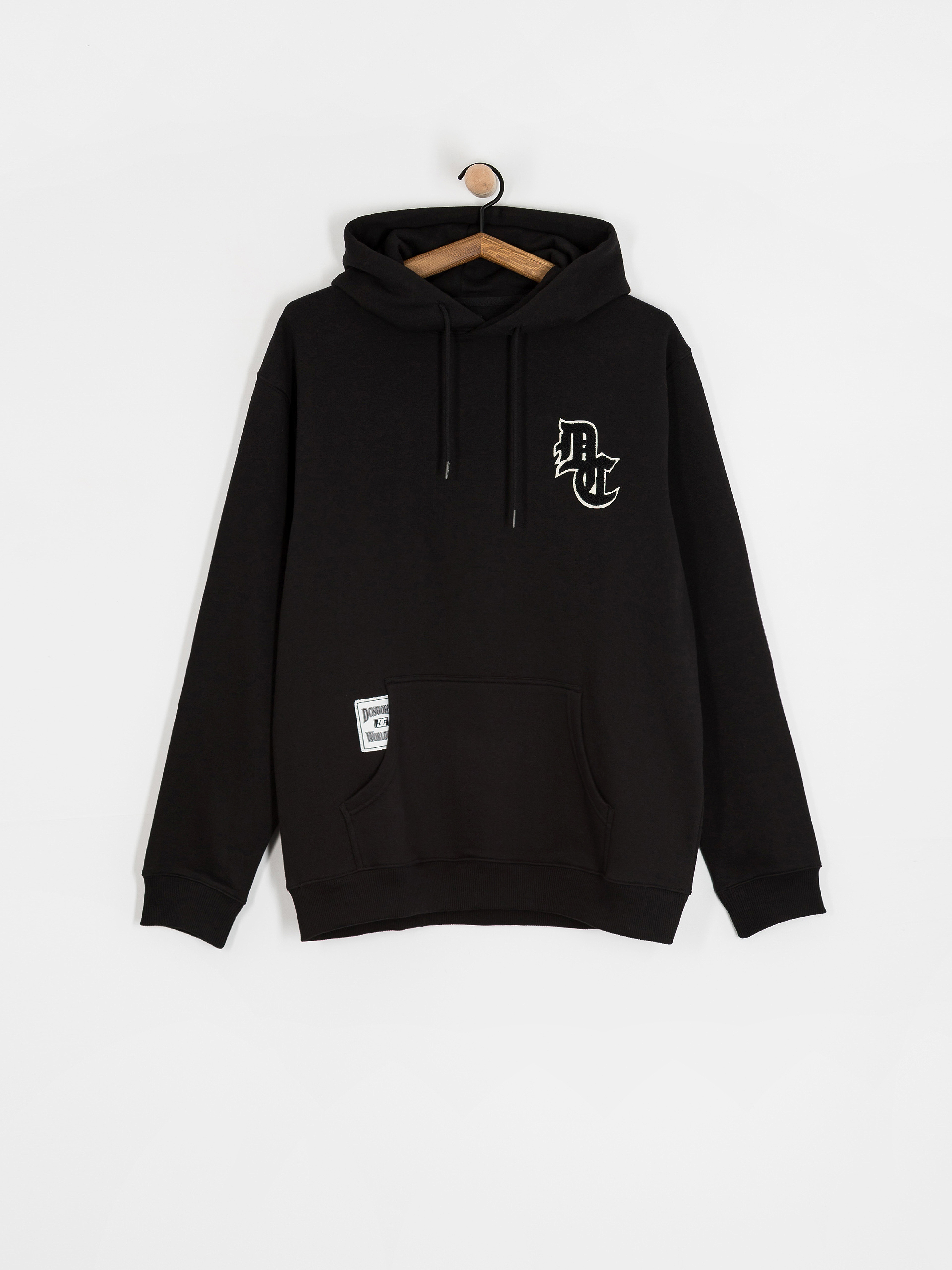 Mikina s kapucí DC Bullpen HD (black)