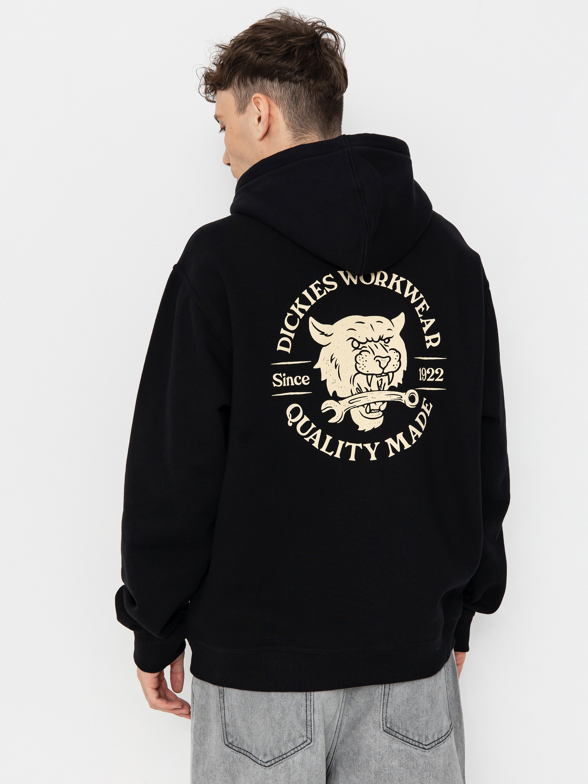 Mikina s kapucí Dickies Wrench HD (black)