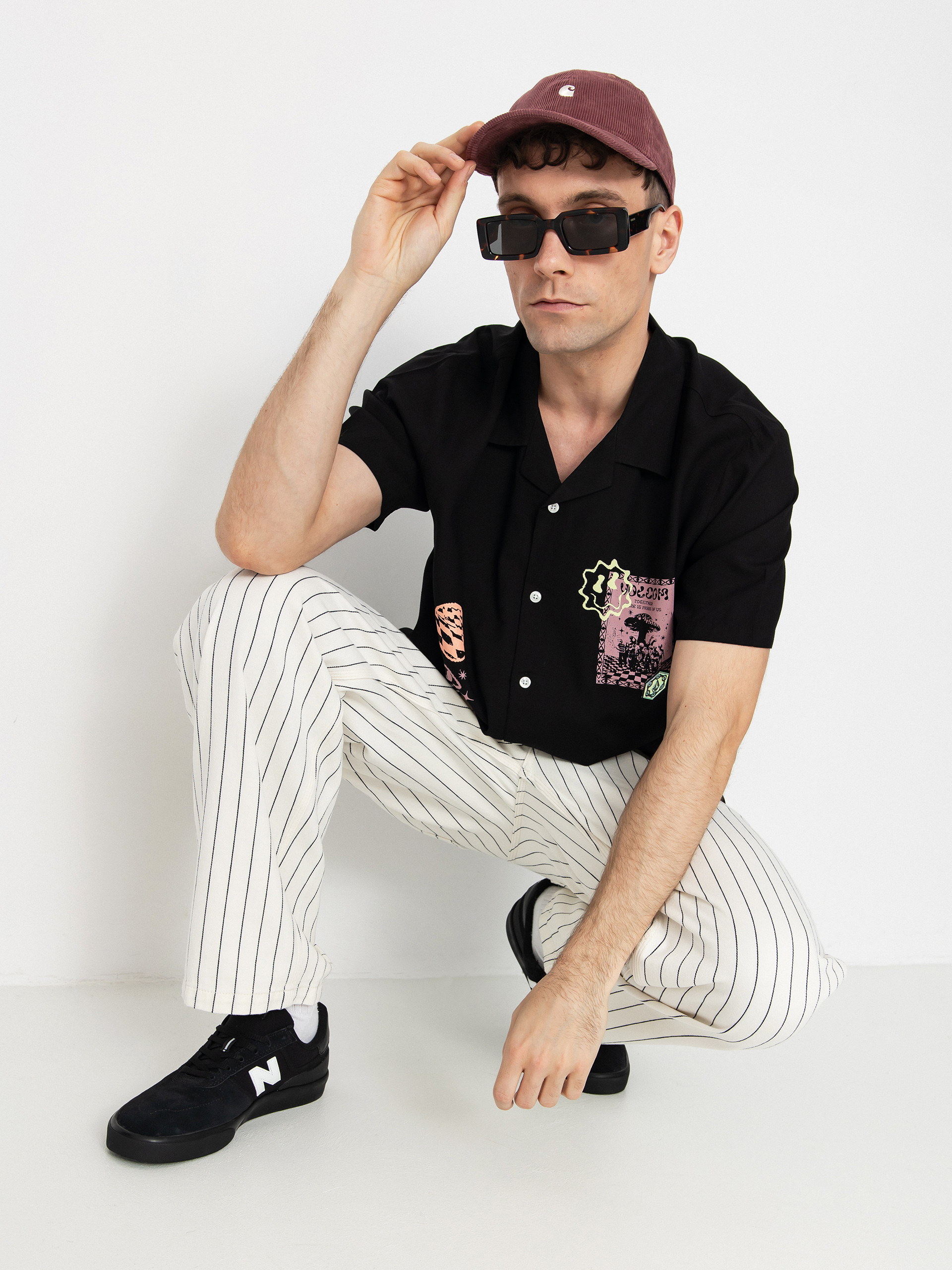 Košile Volcom Fa F Rygalski (black)