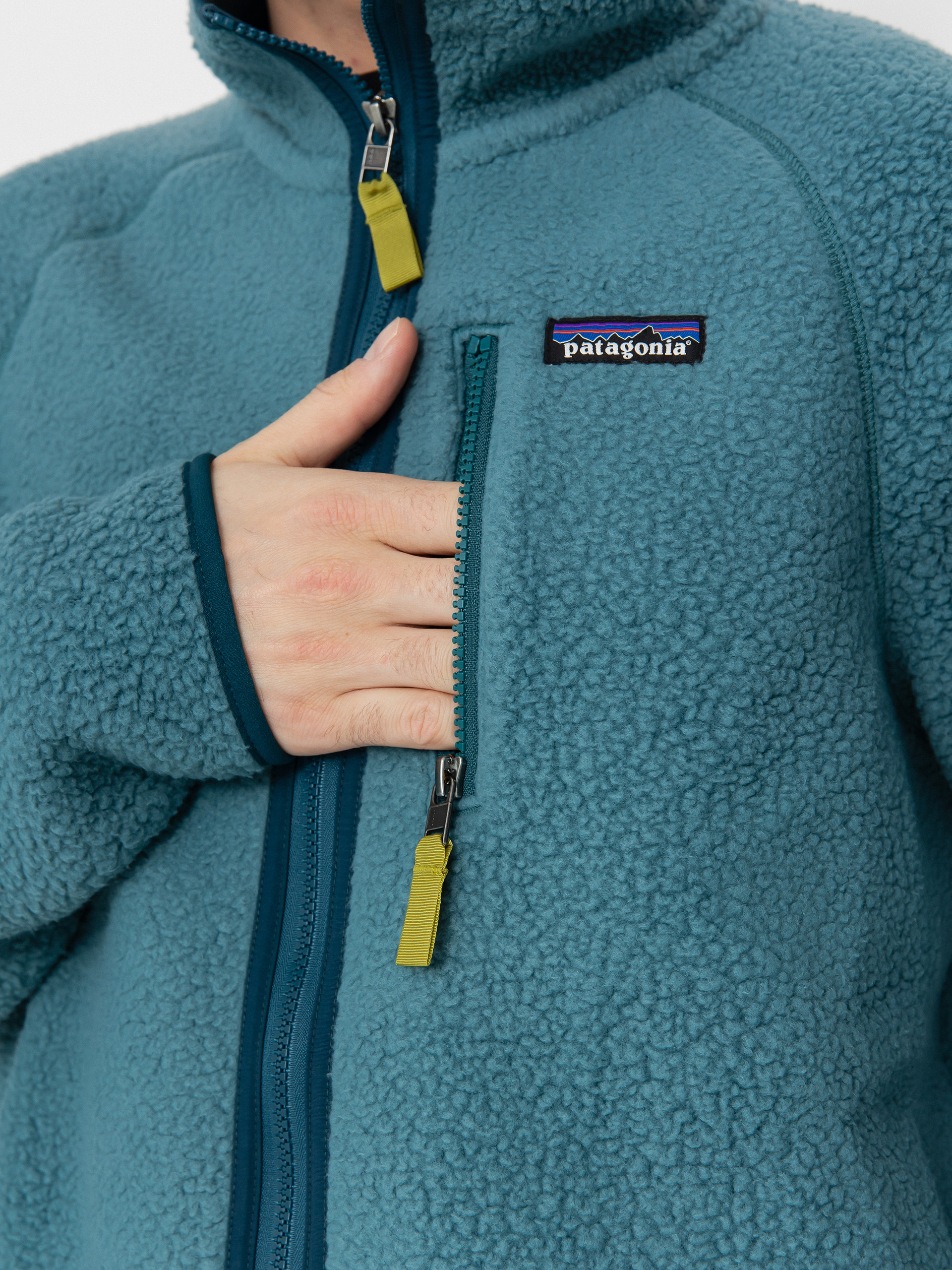 Bunda Patagonia Retro Pile (wetland blue)