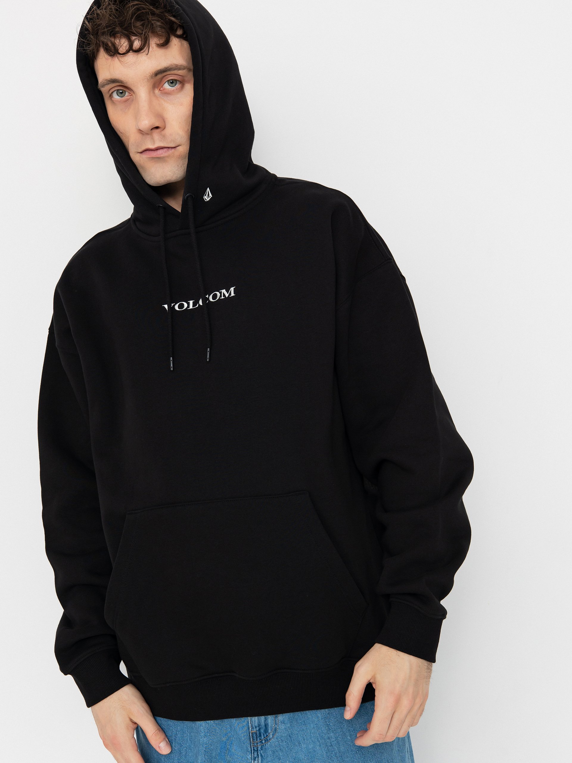 Mikina s kapucí Volcom Volcom Stone HD (black)
