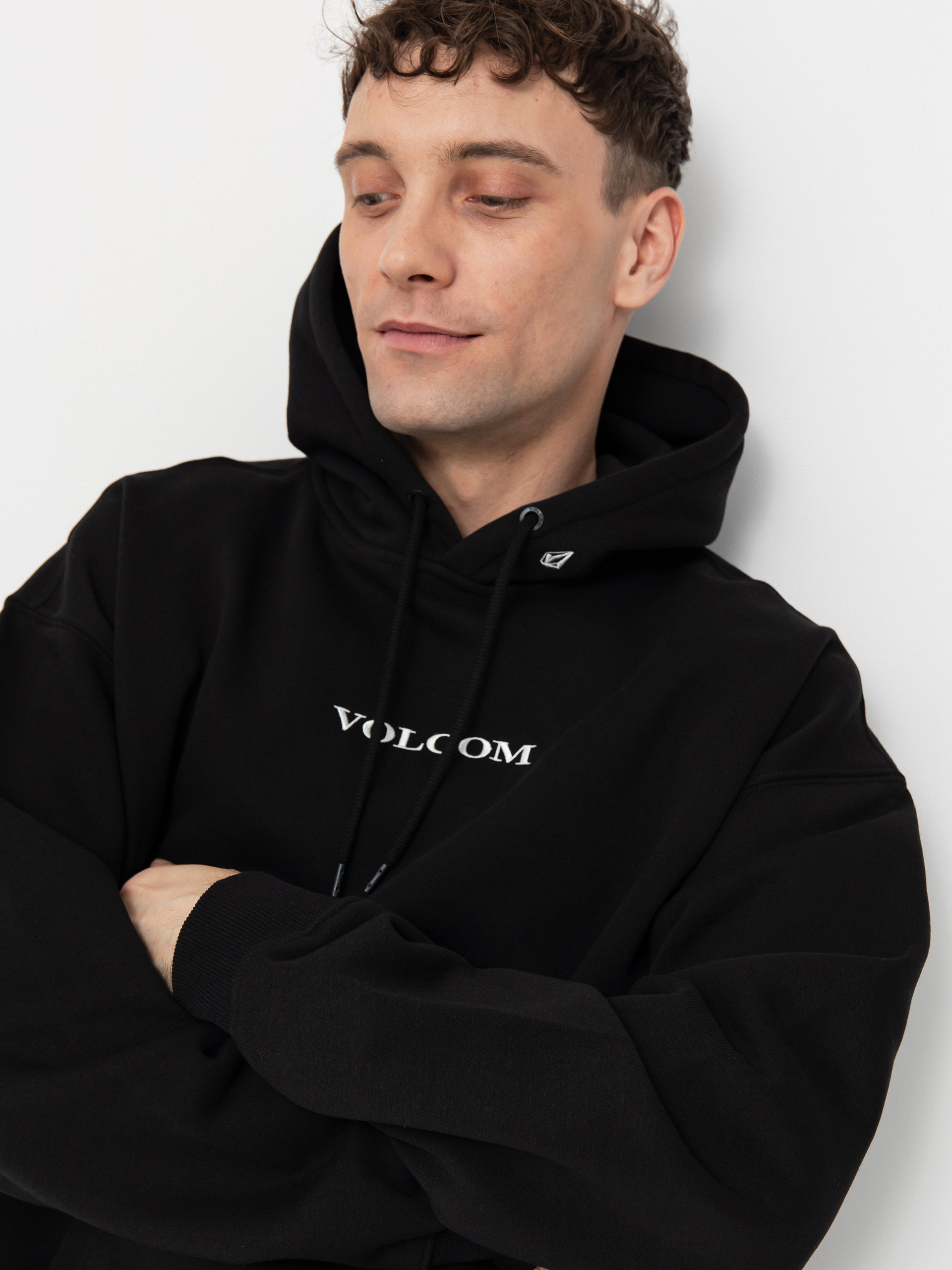 Mikina s kapucí Volcom Volcom Stone HD (black)