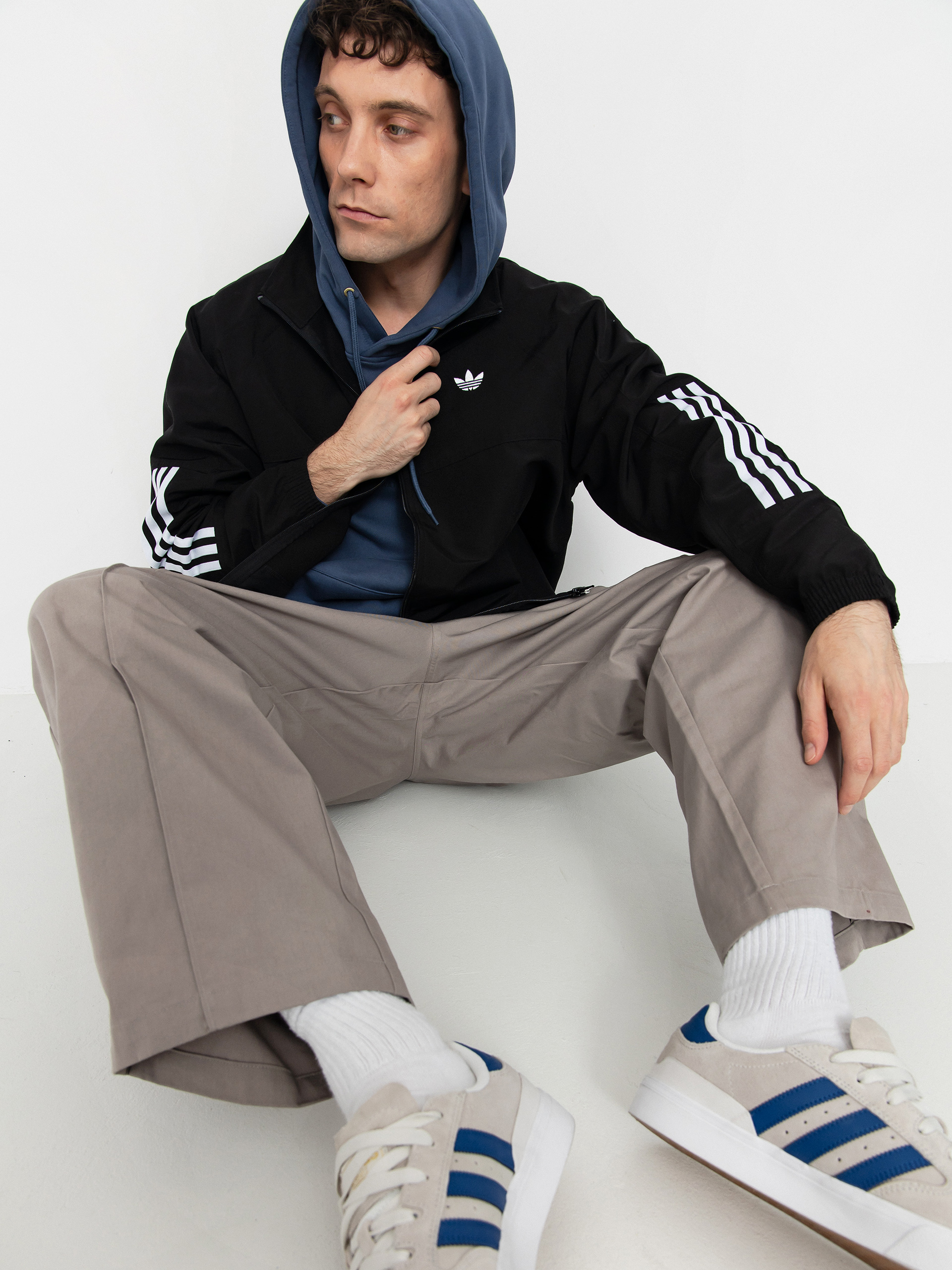 Bunda adidas Gatsele Trk (black/white)