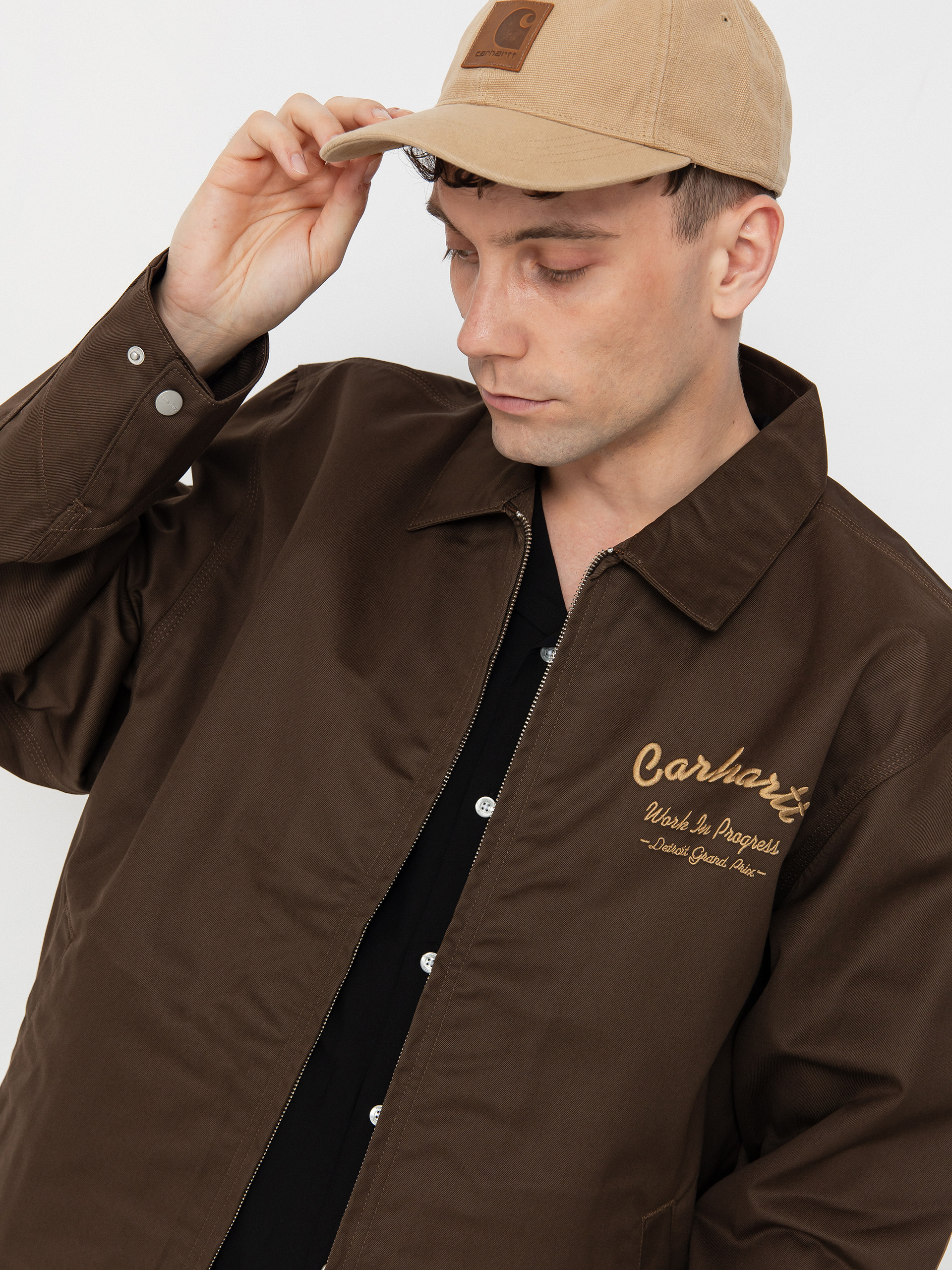 Bunda Carhartt WIP Racer Module (liberica/peanut)