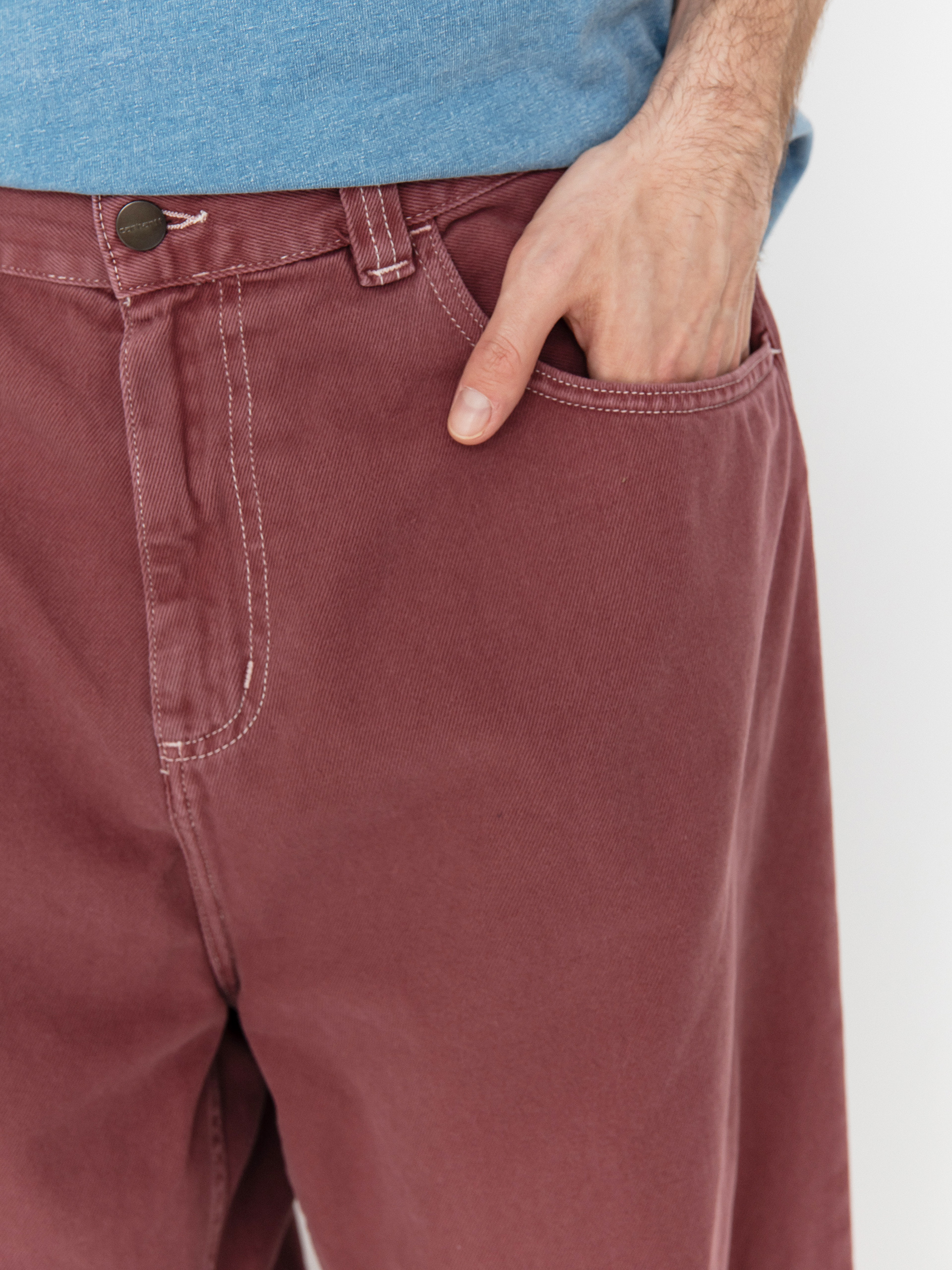 Kalhoty Carhartt WIP Brandon (dusky pink)