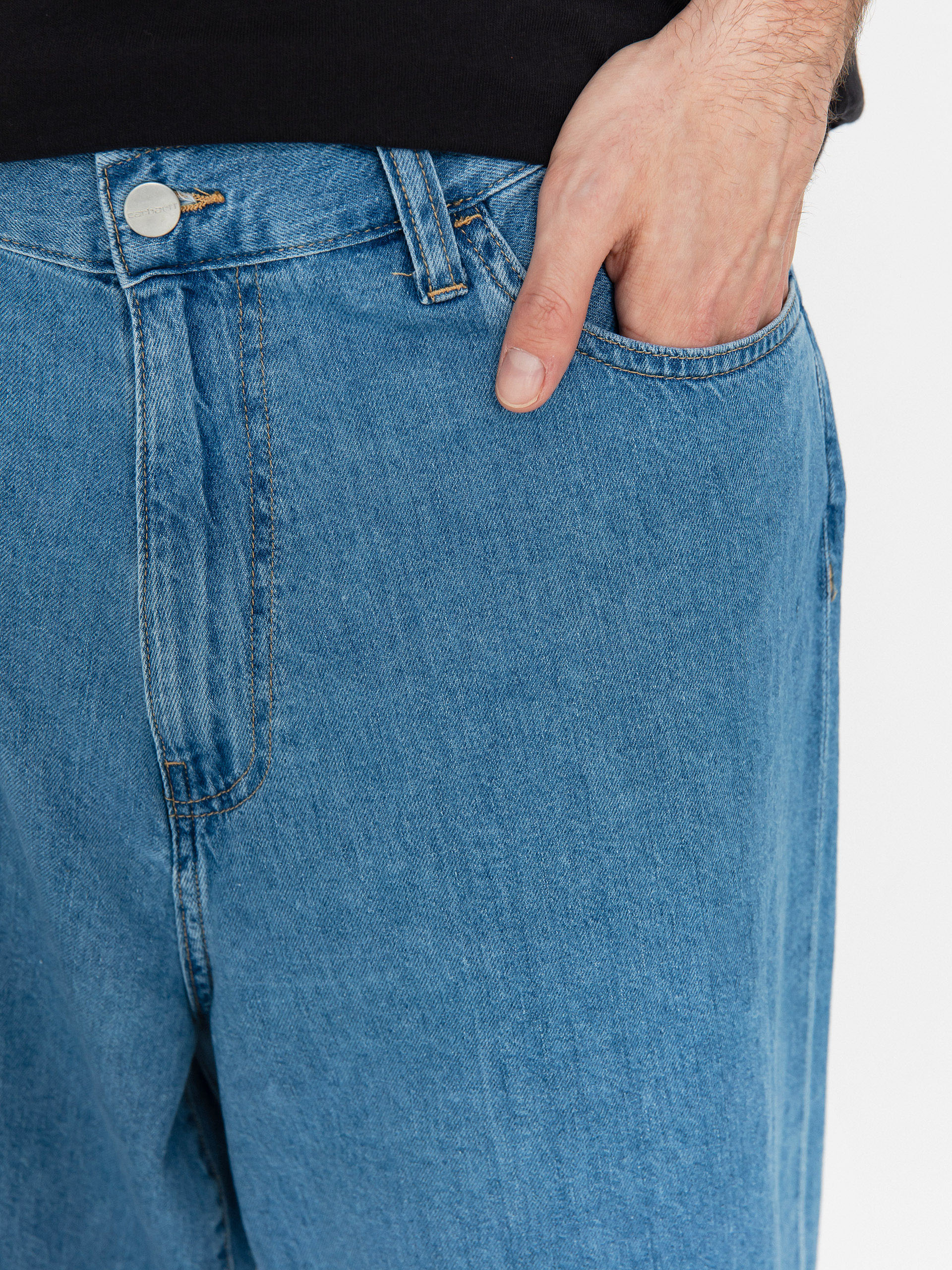 Kalhoty Carhartt WIP Lucas (blue)