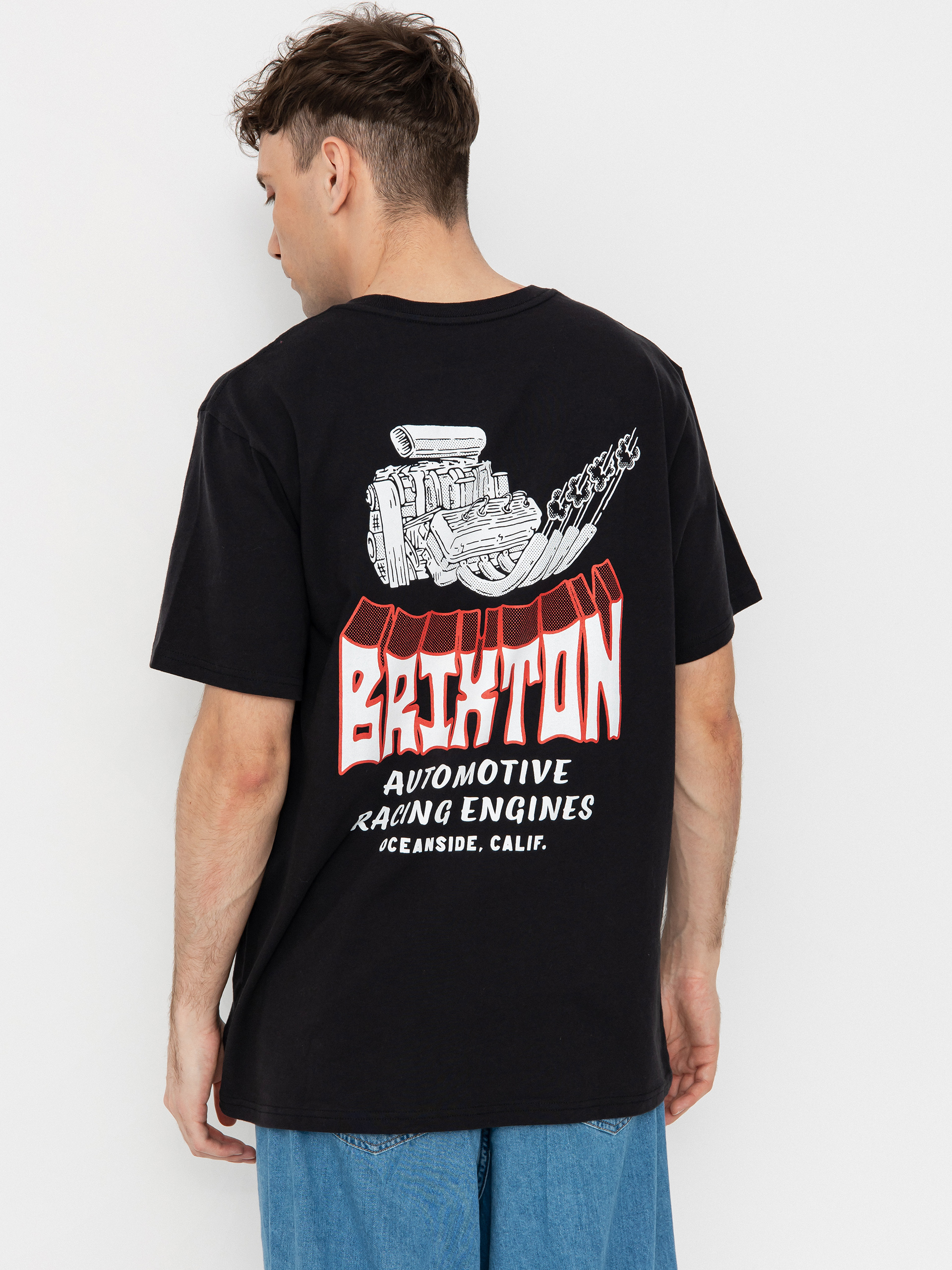 Tričko Brixton Horsepower Stt (black)