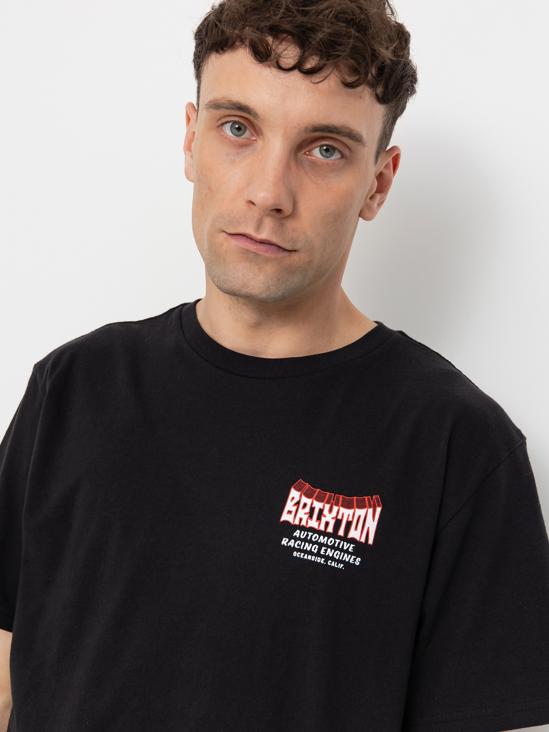 Tričko Brixton Horsepower Stt (black)