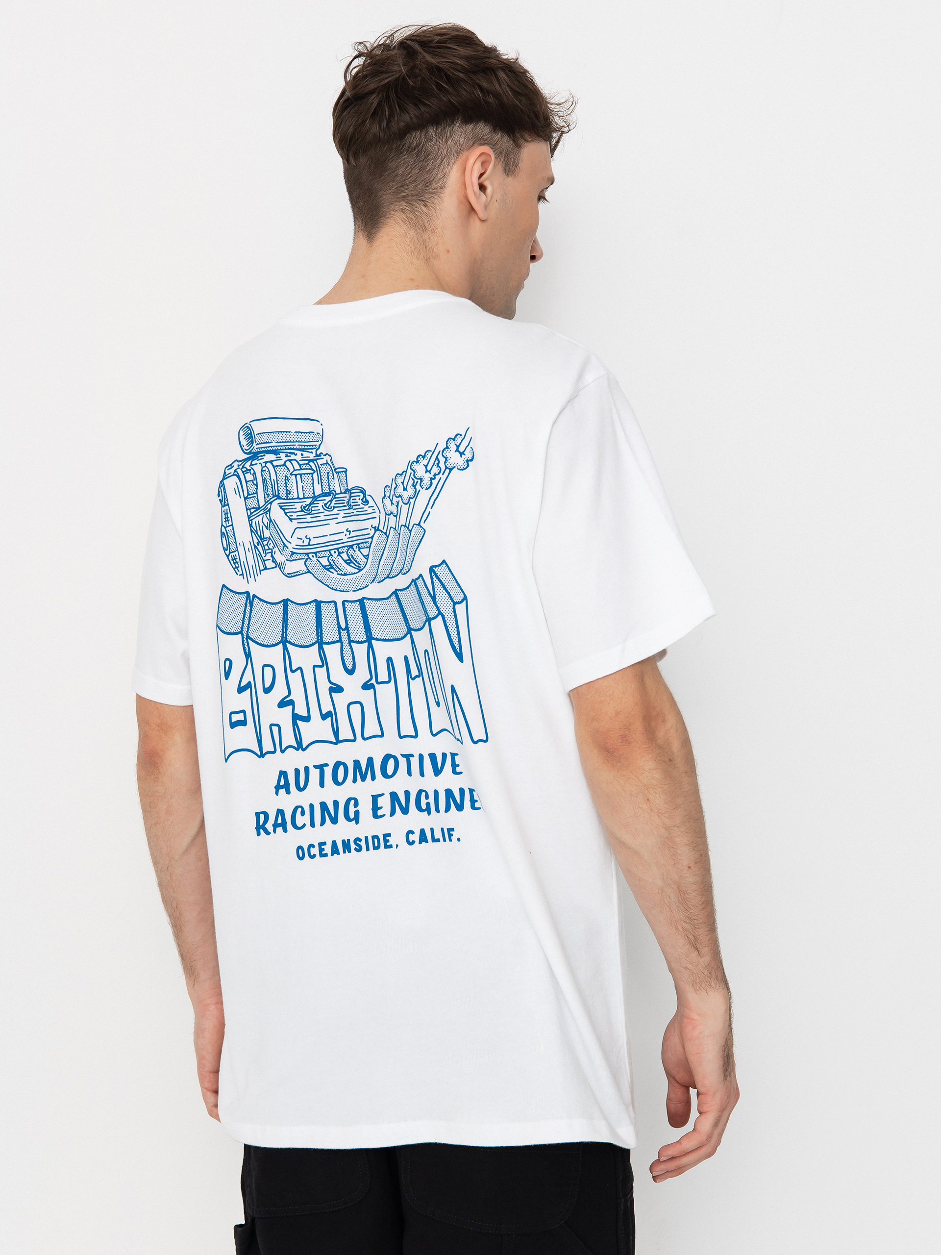 Tričko Brixton Horsepower Stt (white)