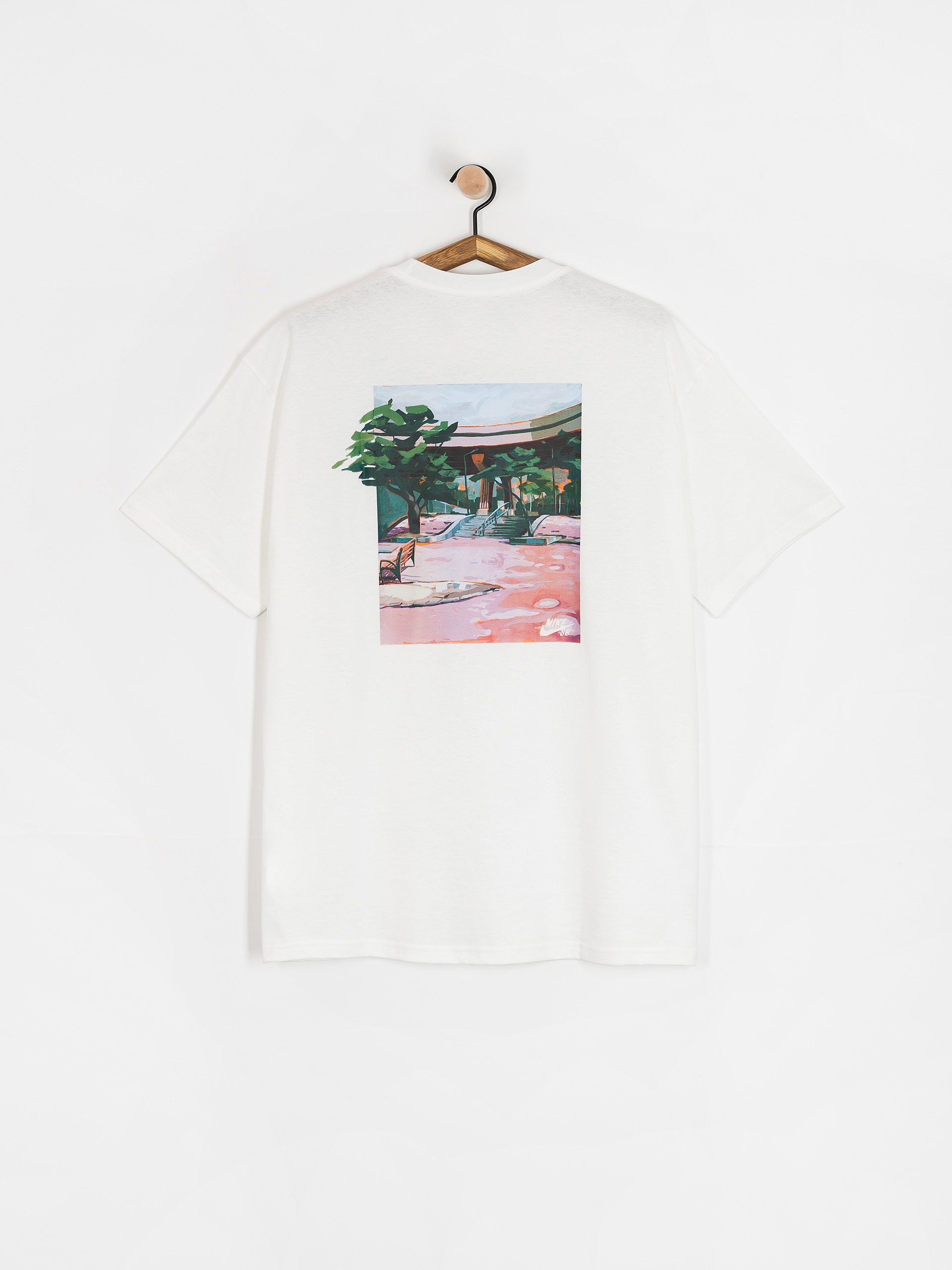 Tričko Nike SB Ooklyn Banks (white)