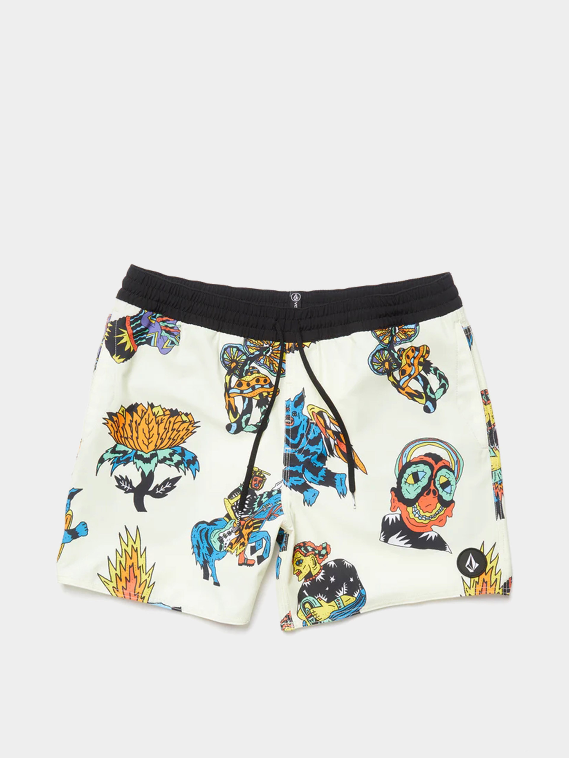 Kraťasy Volcom Fa Bob Mollema Trunk 16 (light beige)