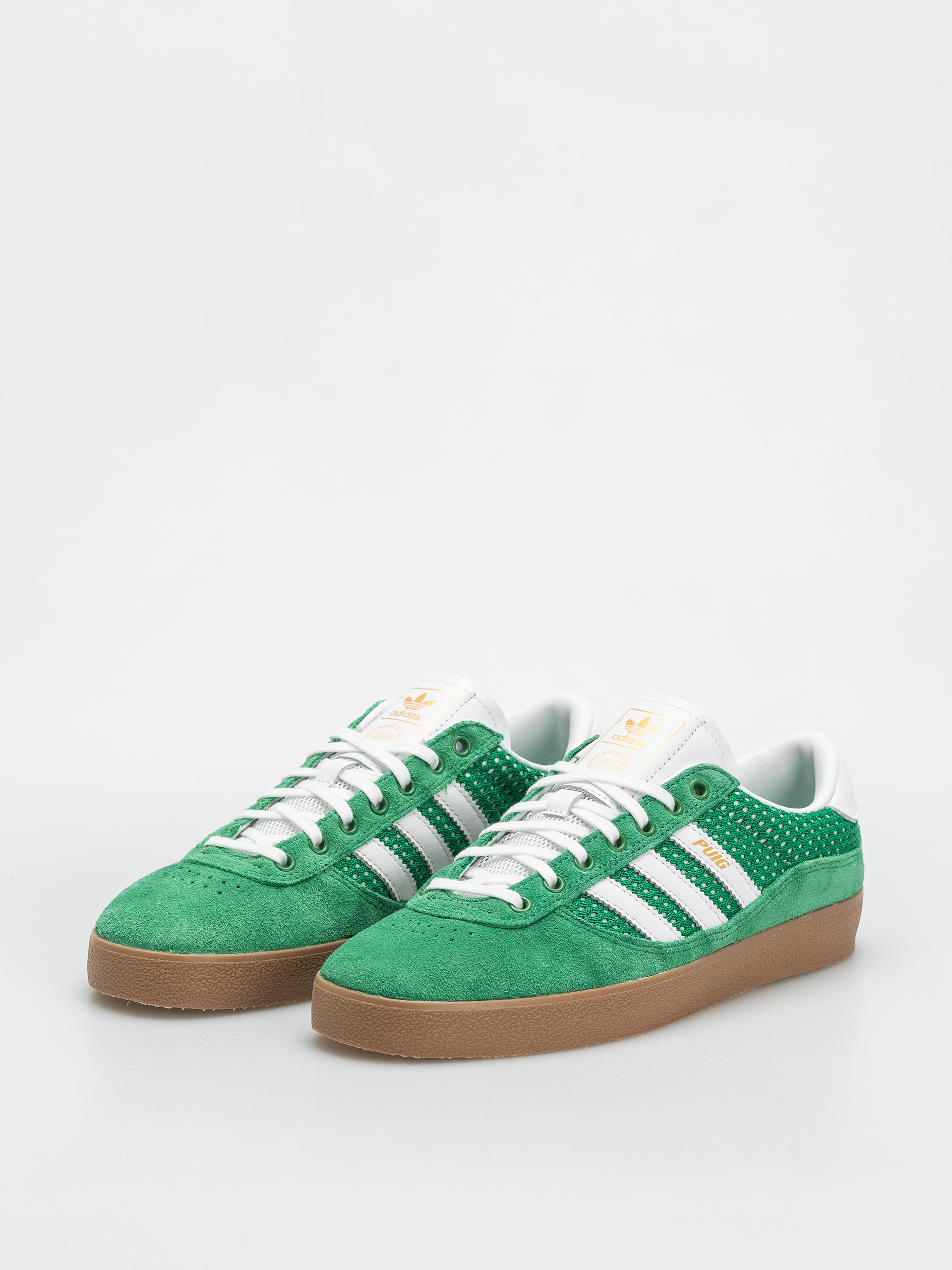 Boty adidas Puig Indoor (green/ftwwht/gum4)