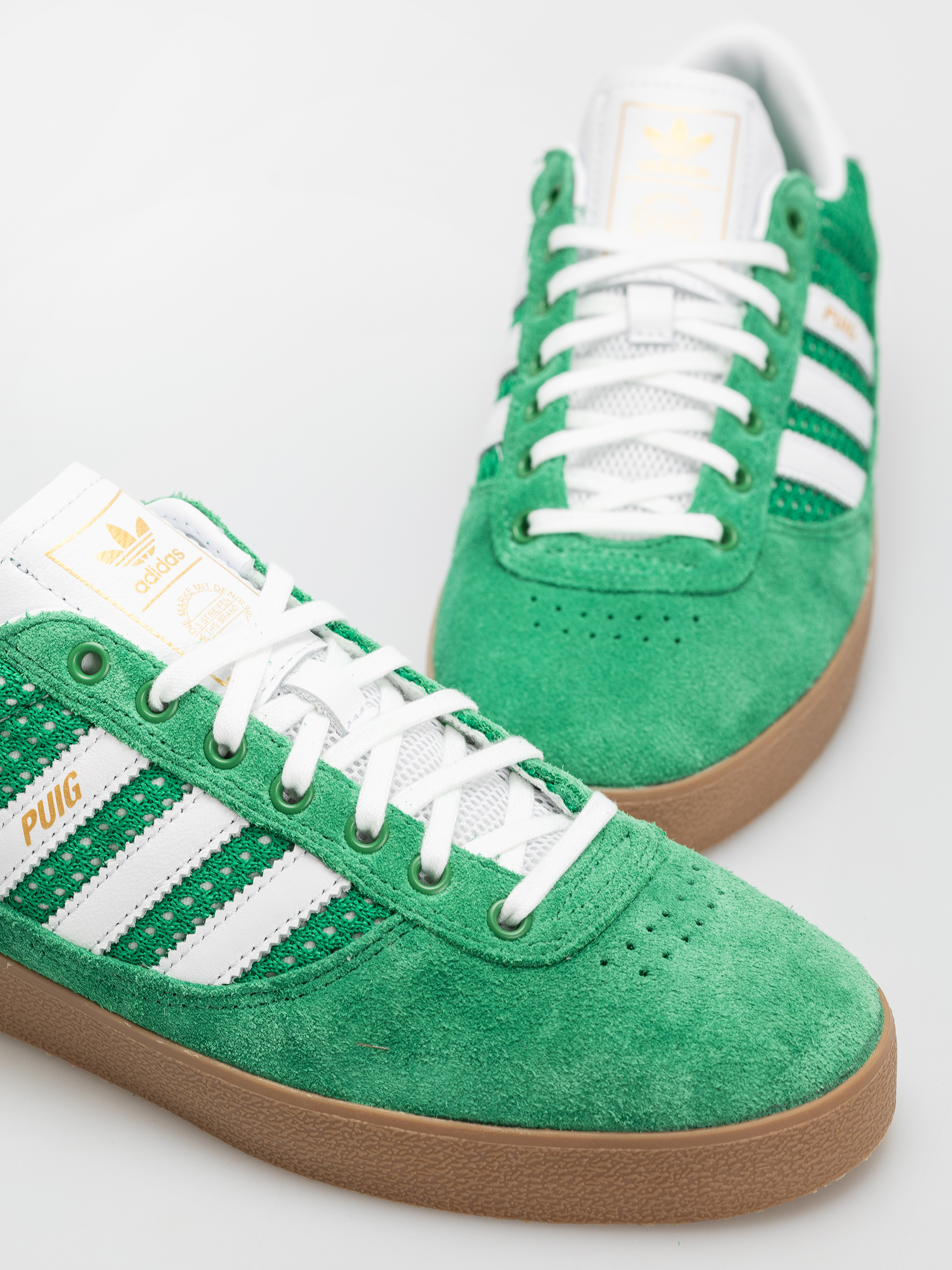 Boty adidas Puig Indoor (green/ftwwht/gum4)