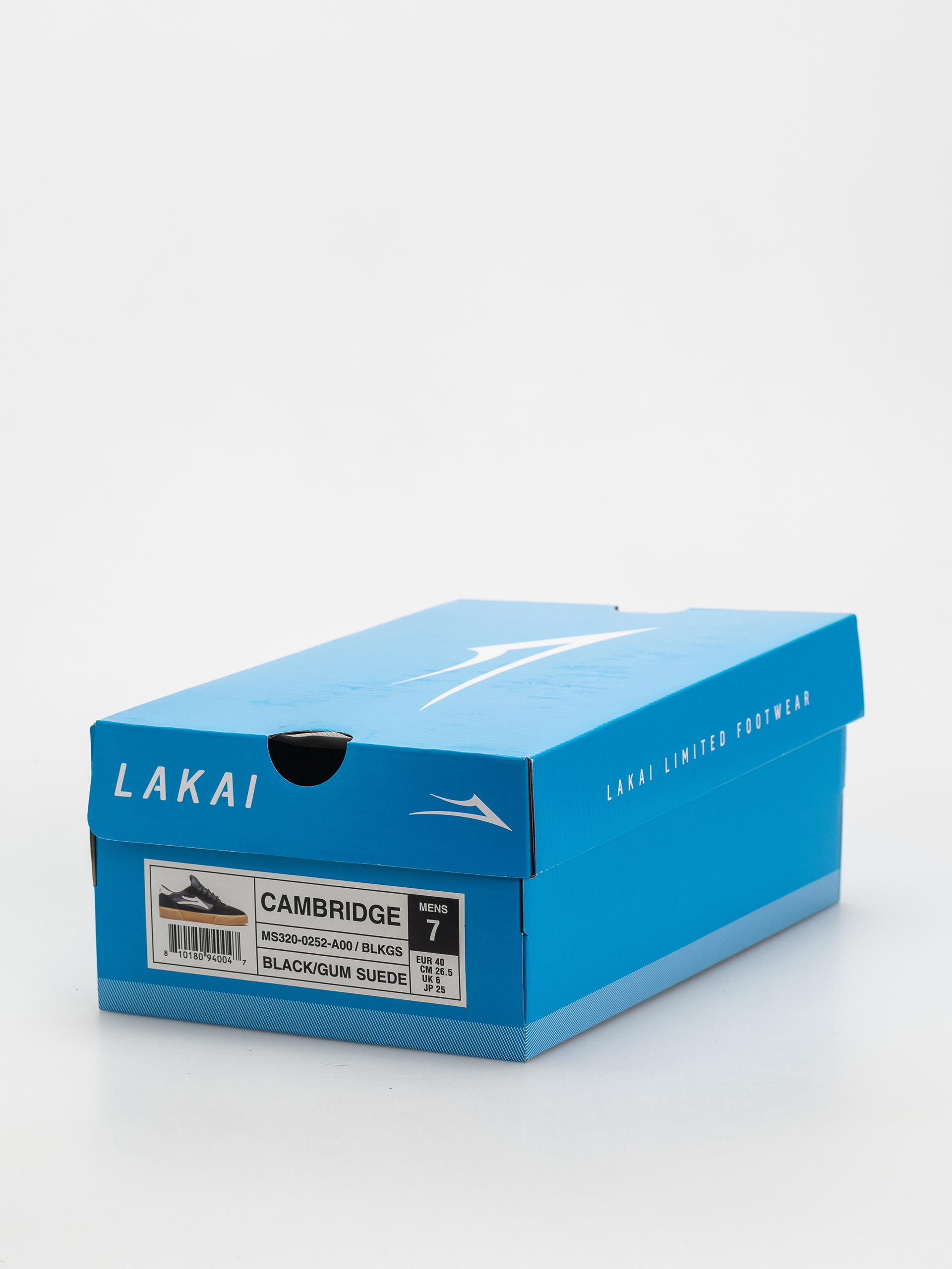 Boty Lakai Cambridge (black/gum/suede)