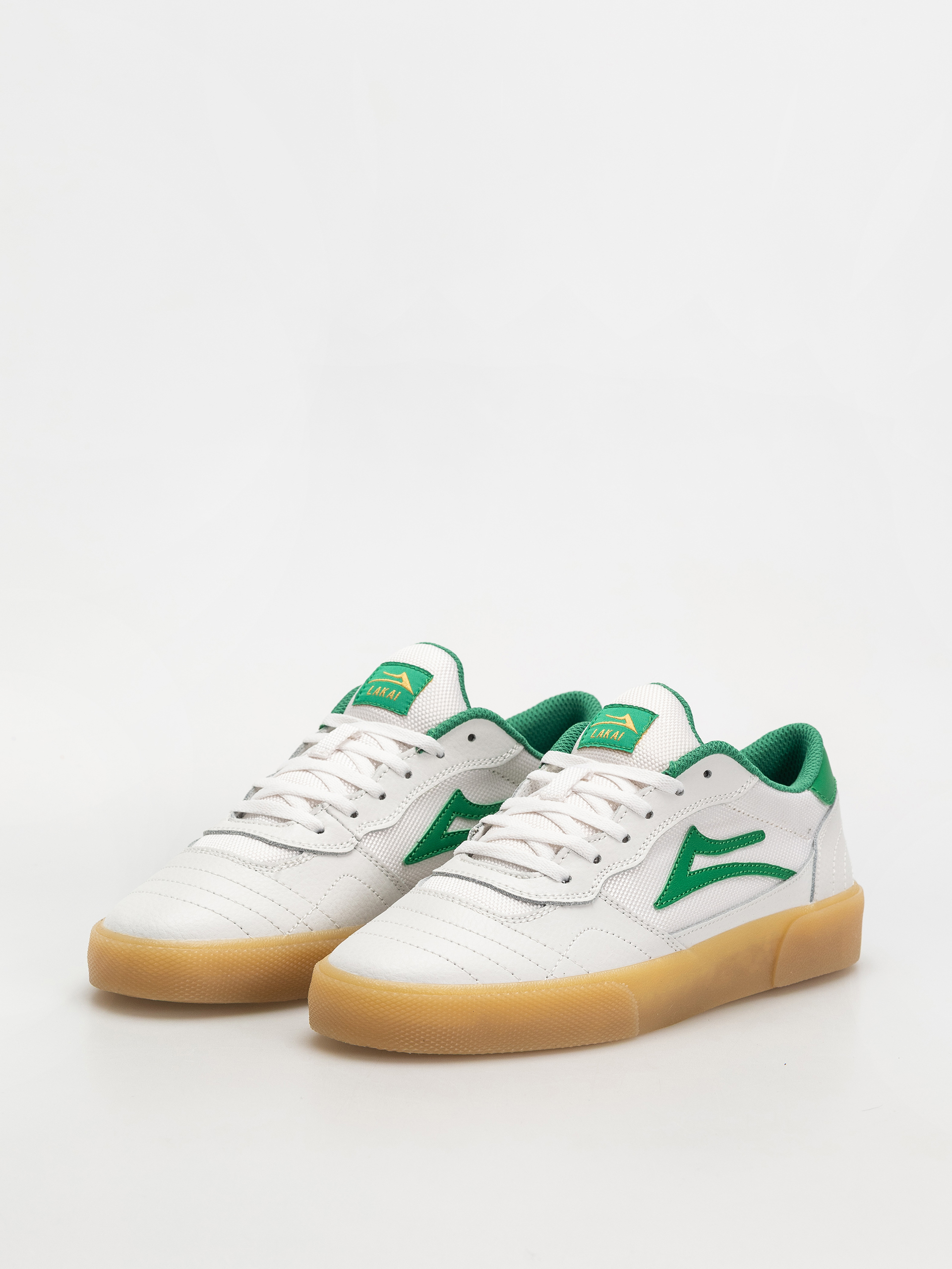 Boty Lakai Cambridge (white/green/leather)