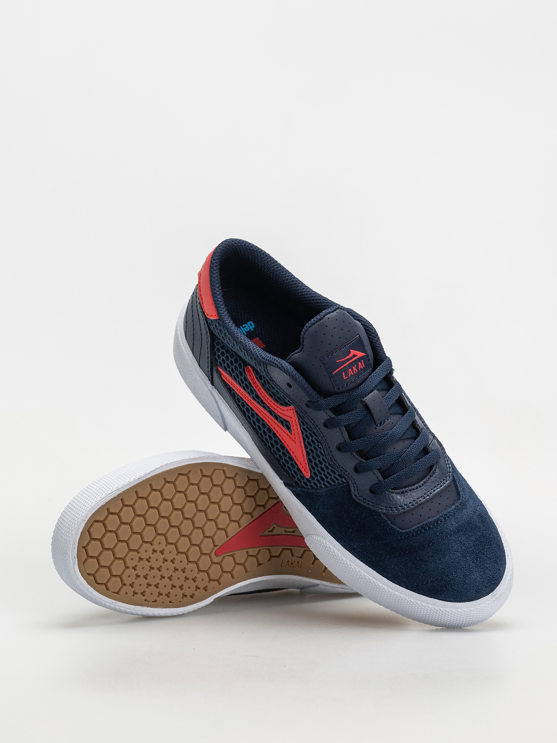 Boty Lakai Cambridge (navy//red/suede)