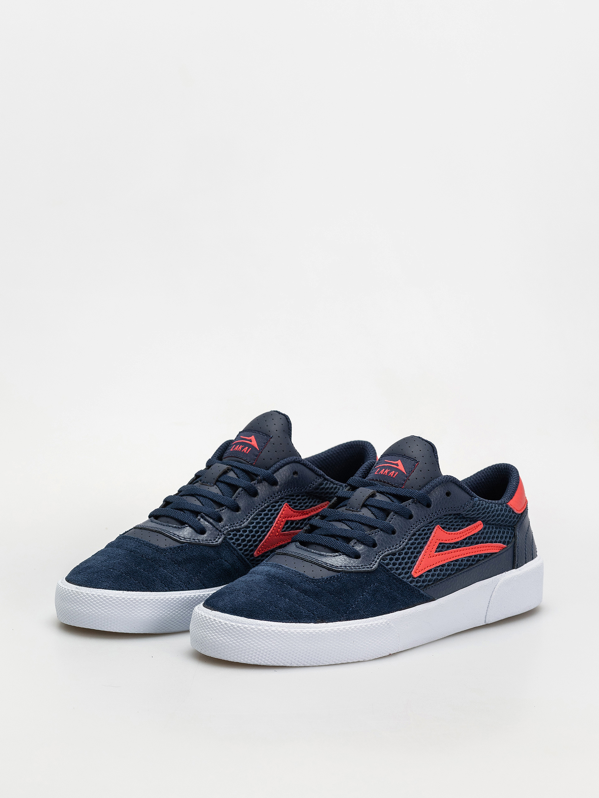 Boty Lakai Cambridge (navy//red/suede)