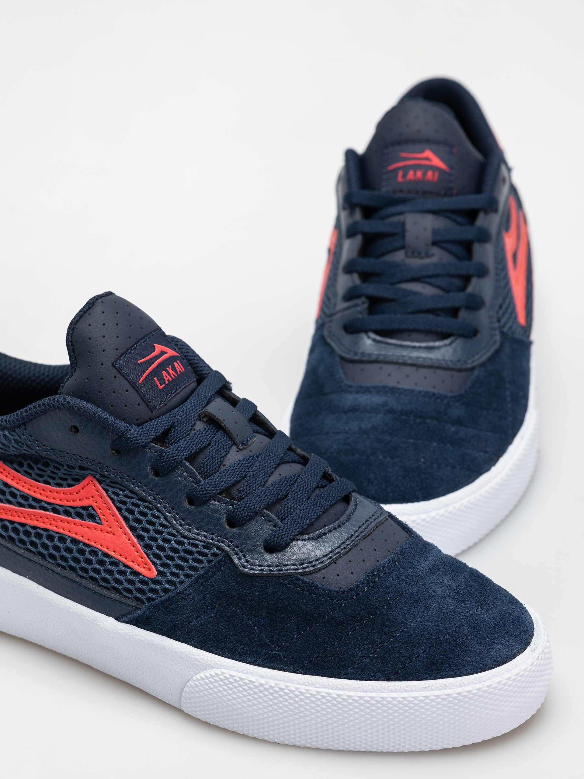 Boty Lakai Cambridge (navy//red/suede)