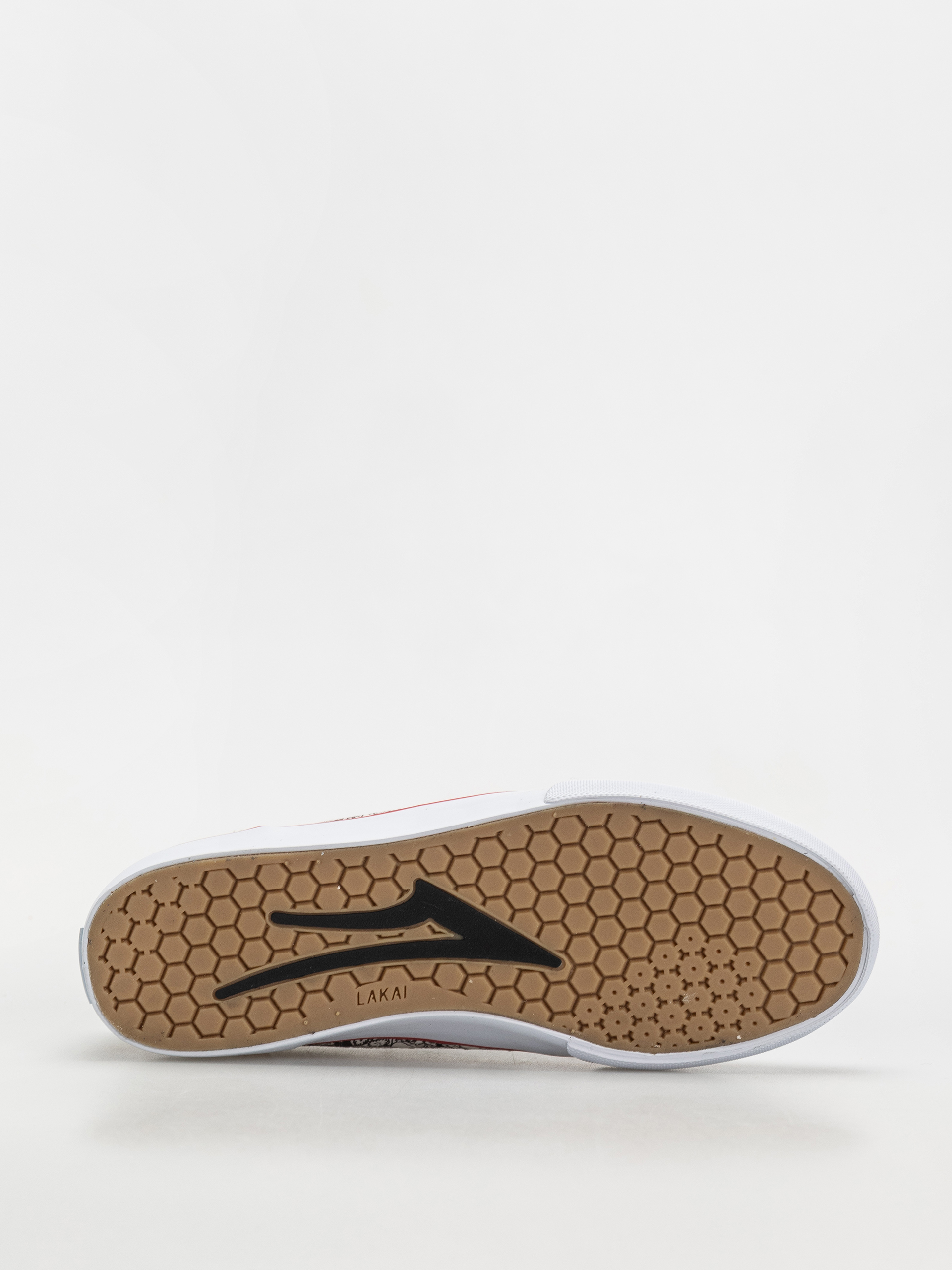 Boty Lakai Manchester (white/canvas/print)