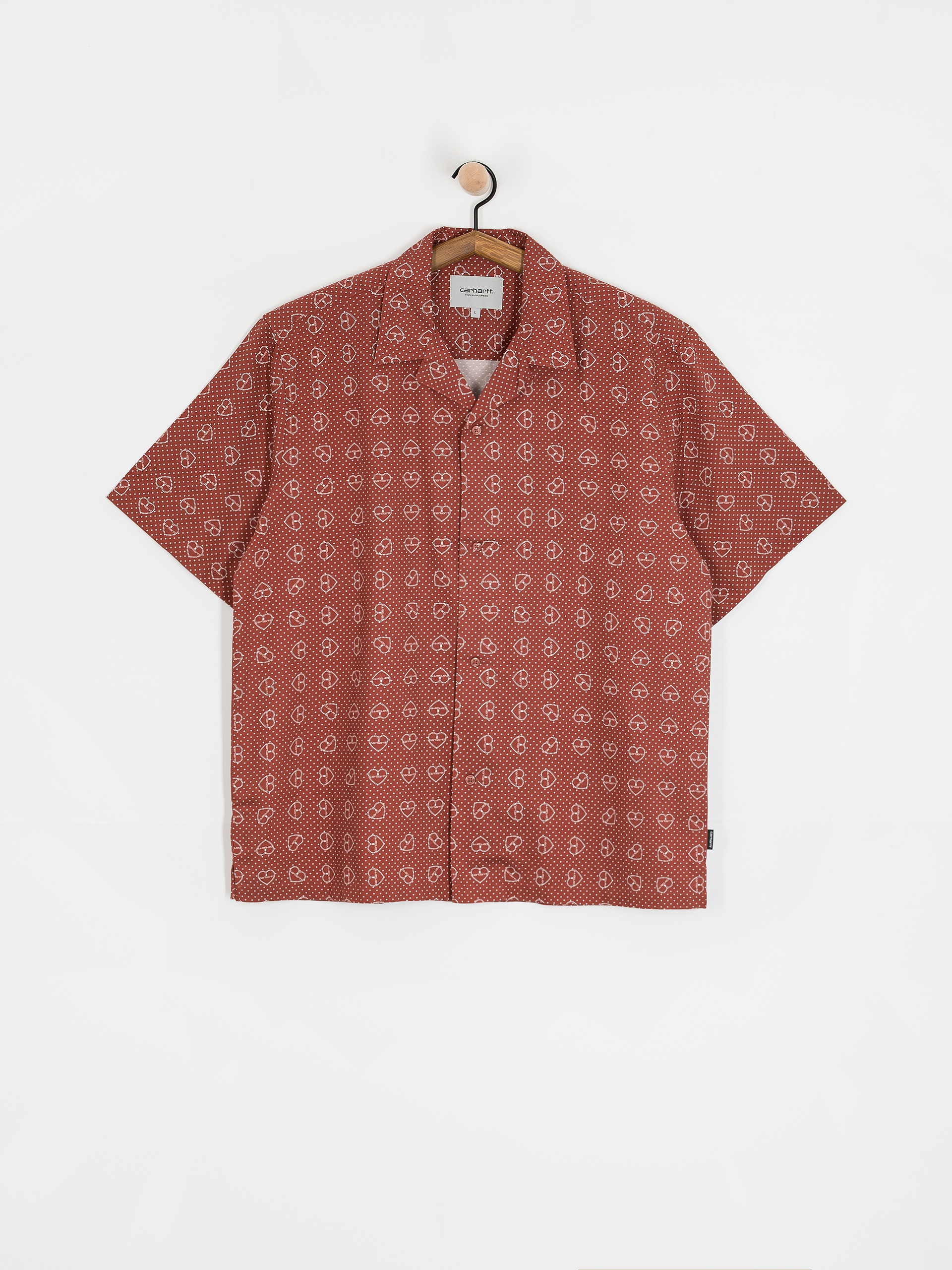 Košile Carhartt WIP Furoshiki (furoshiki print/henna)