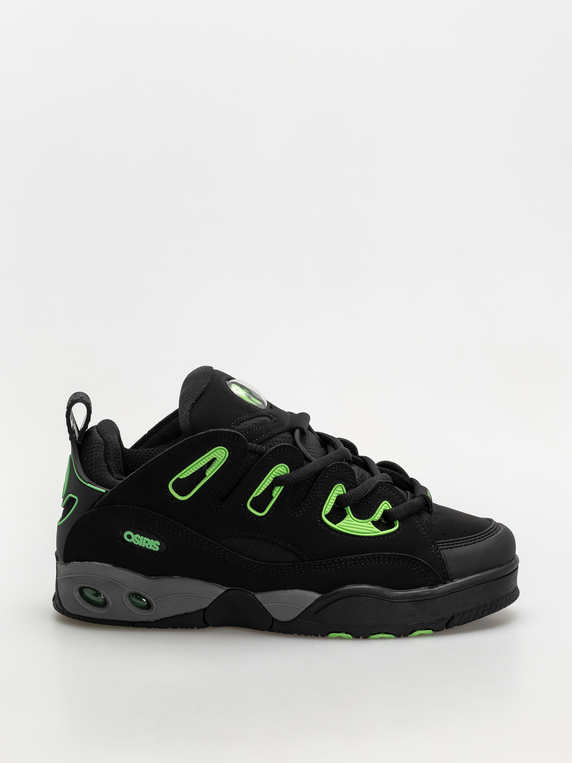 Boty Osiris D3 E (black/charcoal/green)
