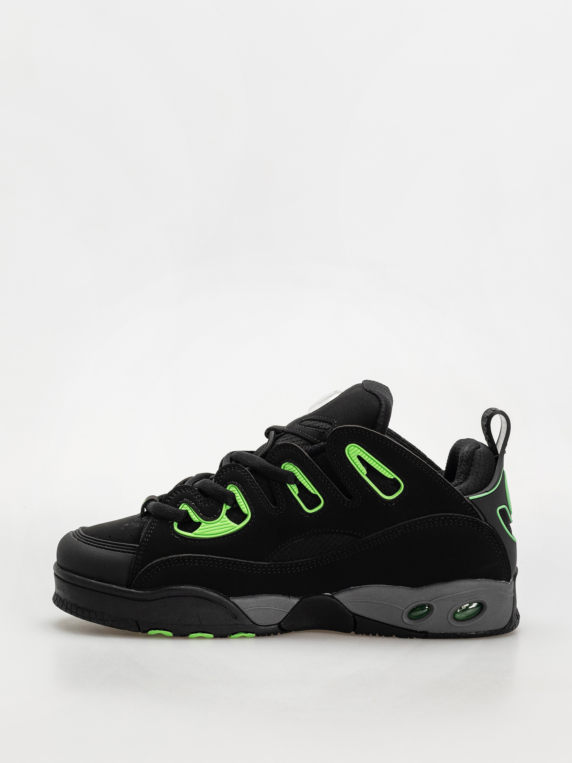 Boty Osiris D3 E (black/charcoal/green)