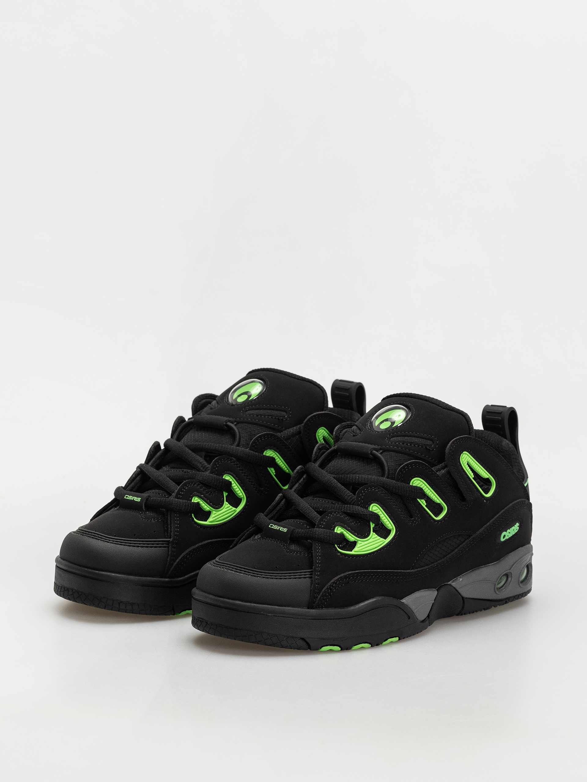 Boty Osiris D3 E (black/charcoal/green)