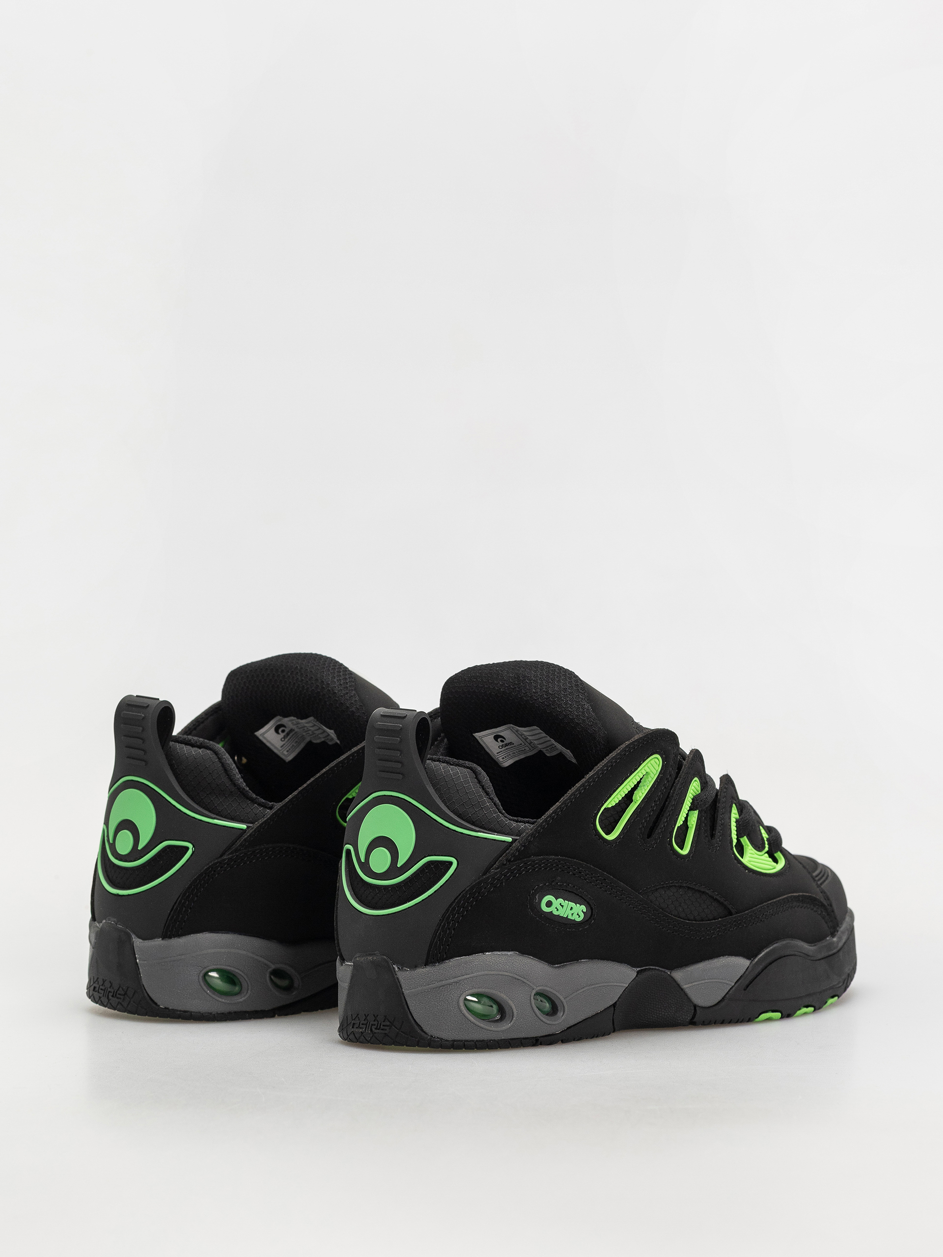 Boty Osiris D3 E (black/charcoal/green)