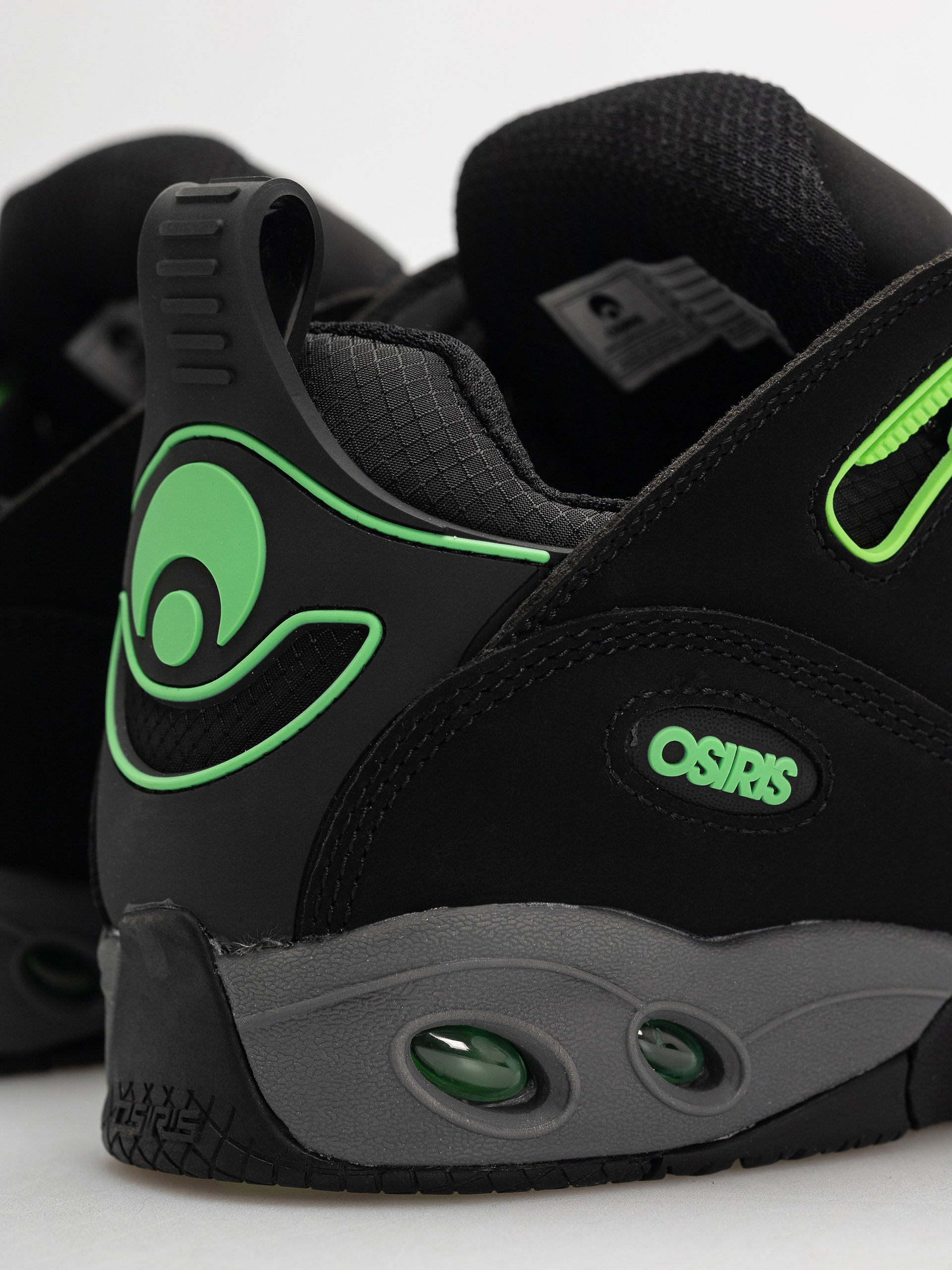Boty Osiris D3 E (black/charcoal/green)