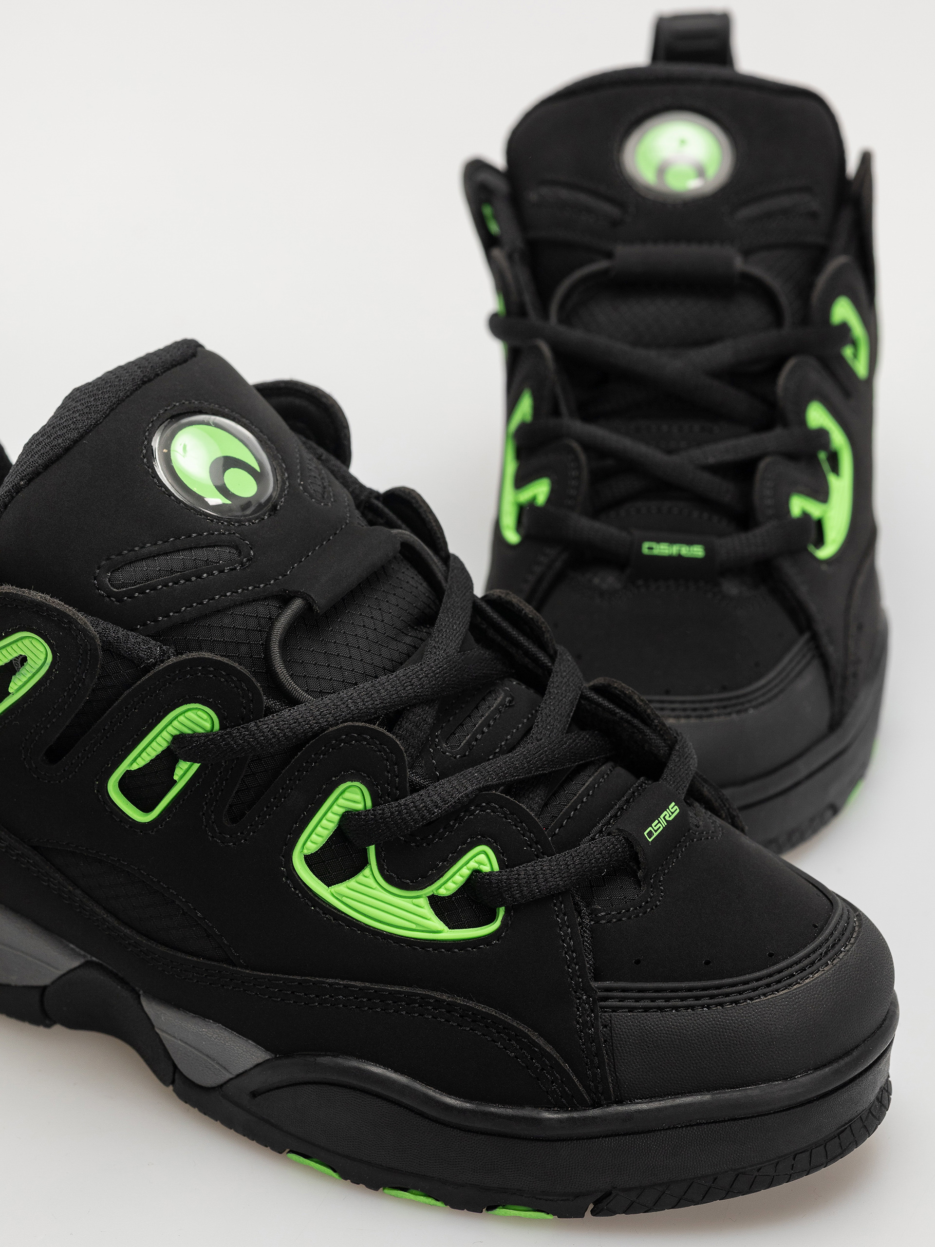 Boty Osiris D3 E (black/charcoal/green)