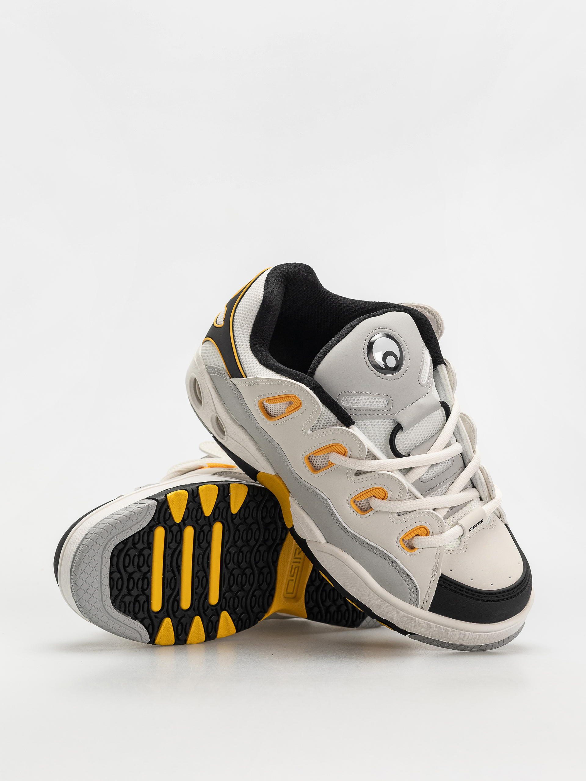Boty Osiris D3 OG (white/grey/yellow)