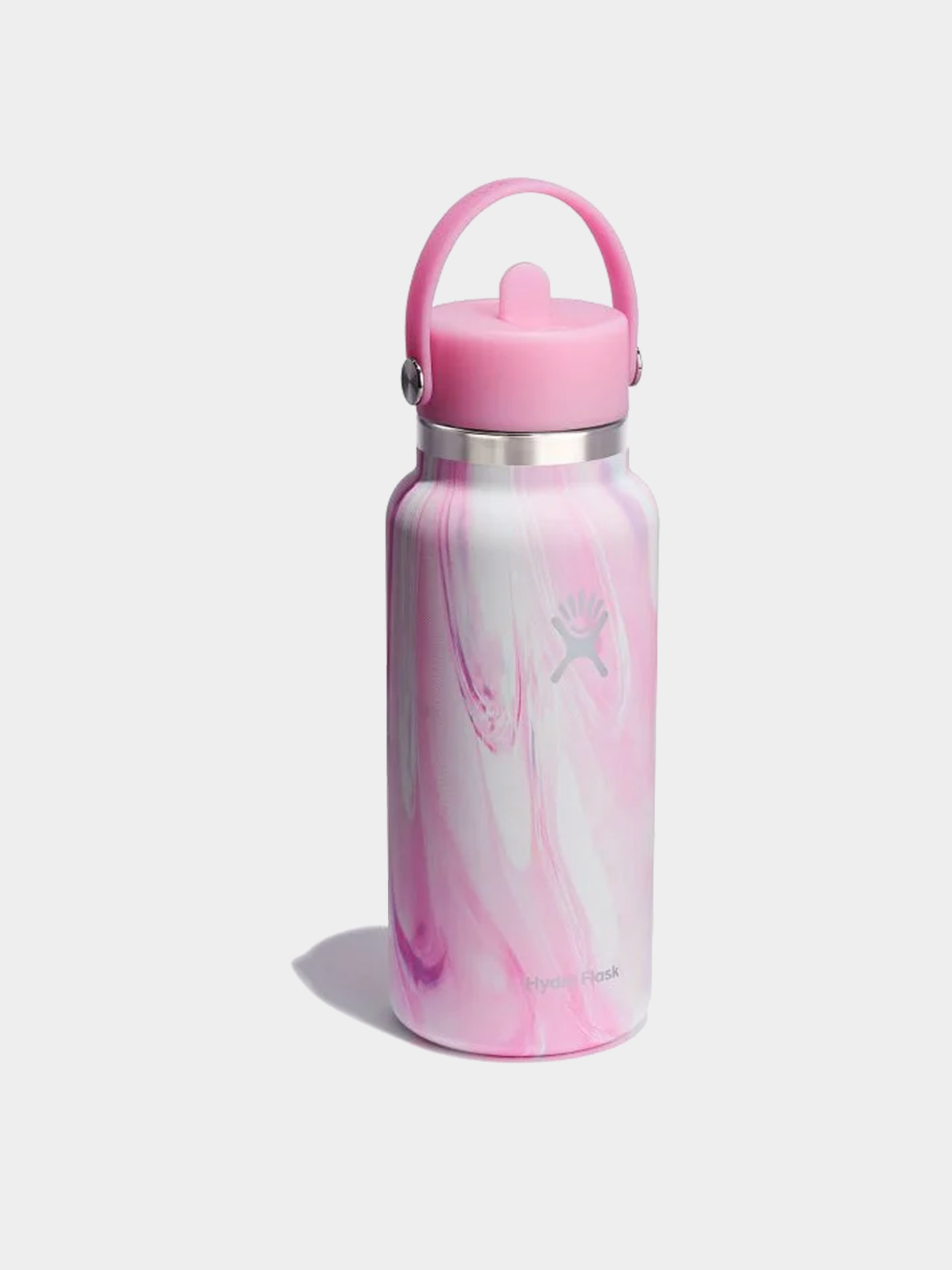 Láhev Hydro Flask Wide Flex Straw Cap 946ml (jelly pink)
