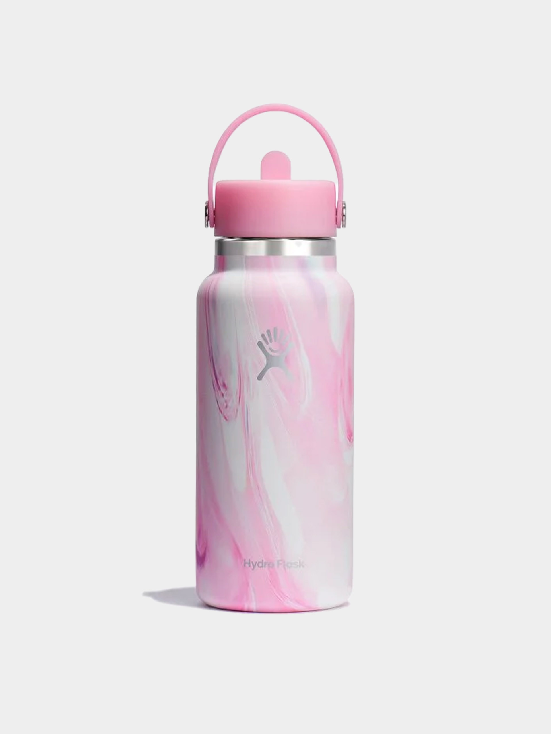 Láhev Hydro Flask Wide Flex Straw Cap 946ml (jelly pink)