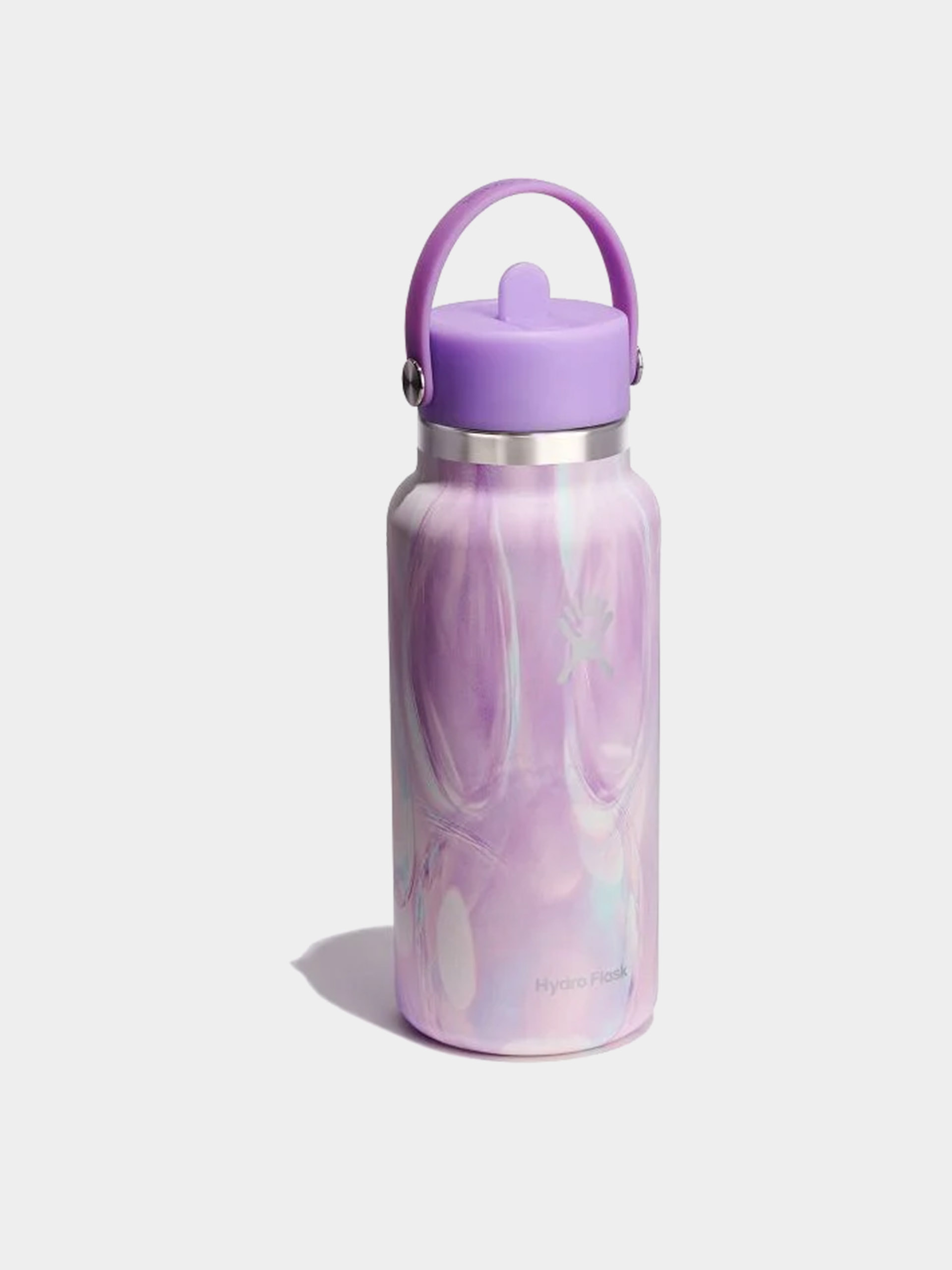 Láhev Hydro Flask Wide Flex Straw Cap 946ml (jelly purple)
