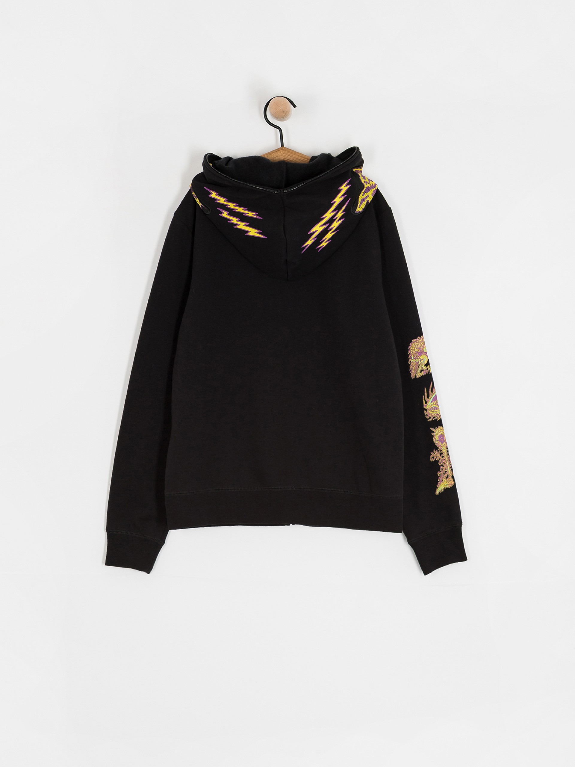 Mikina Volcom Fa Tetsunori Full Zip JR (black)