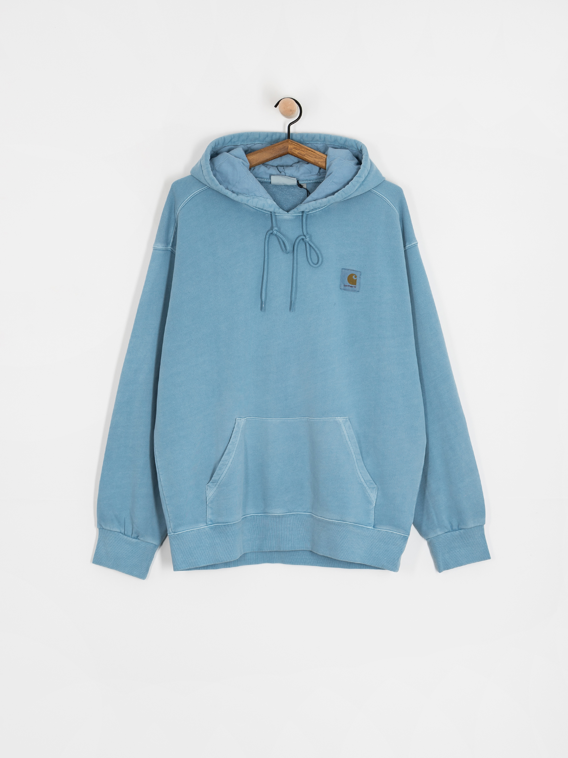 Mikina s kapucí Carhartt WIP Nelson HD (clay blue)