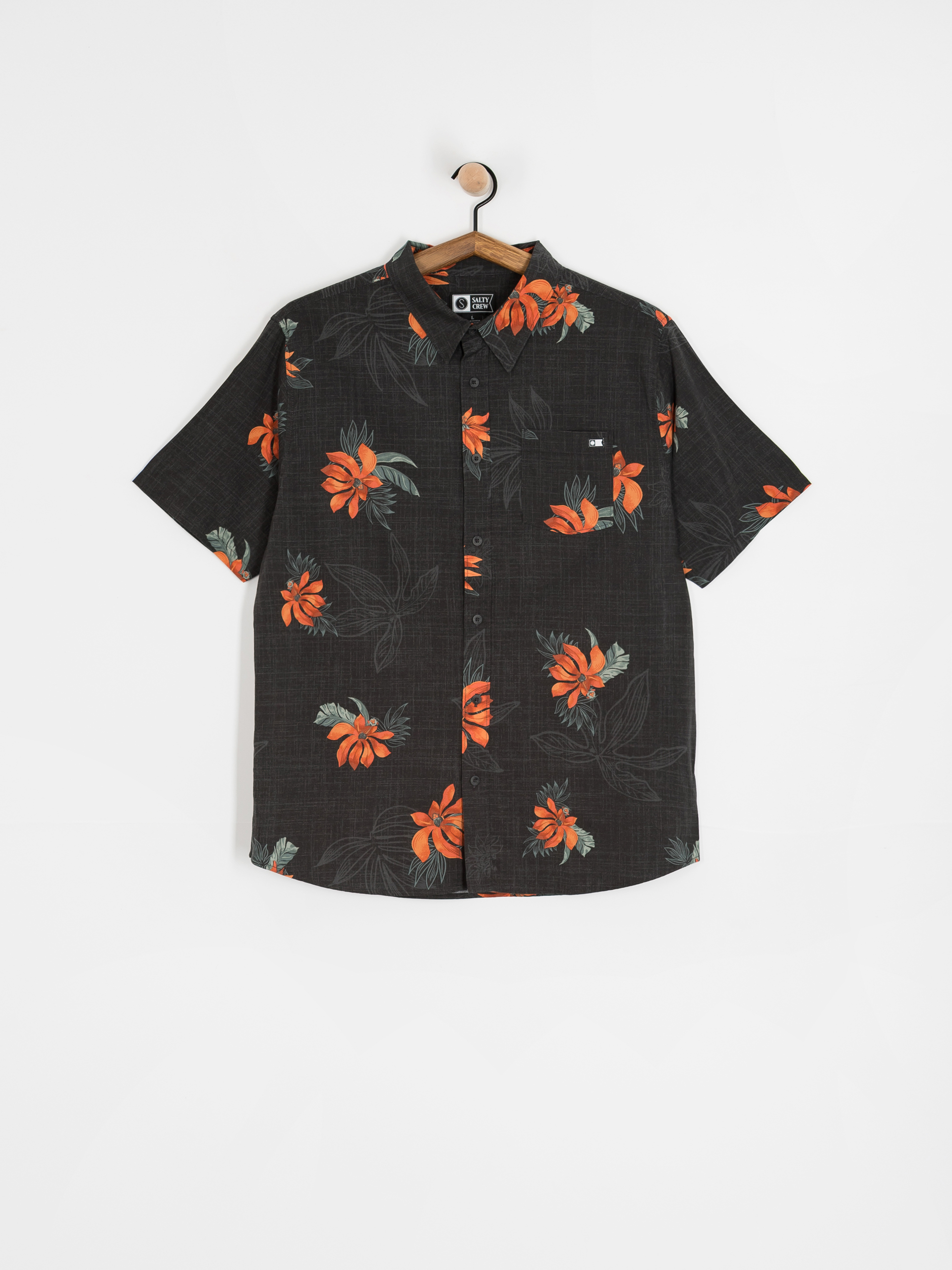 Košile Salty Crew Bloomin (black)
