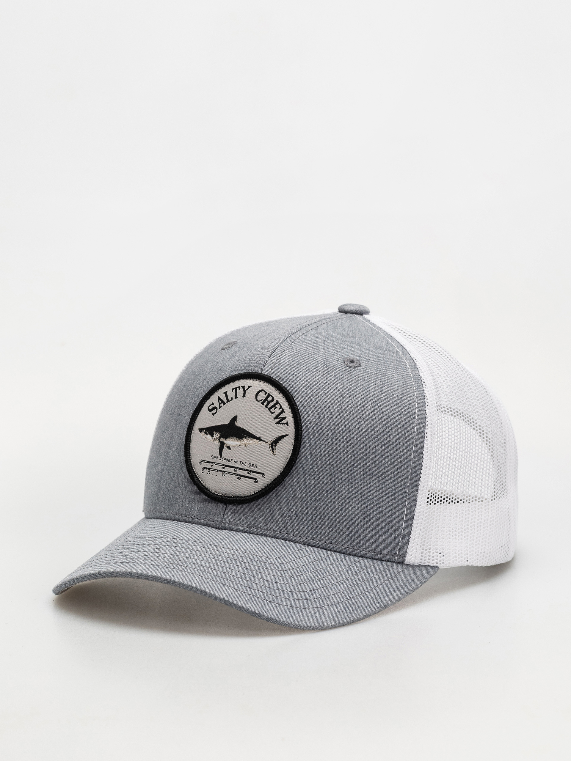 Kšiltovka Salty Crew Bruce (heather grey white)
