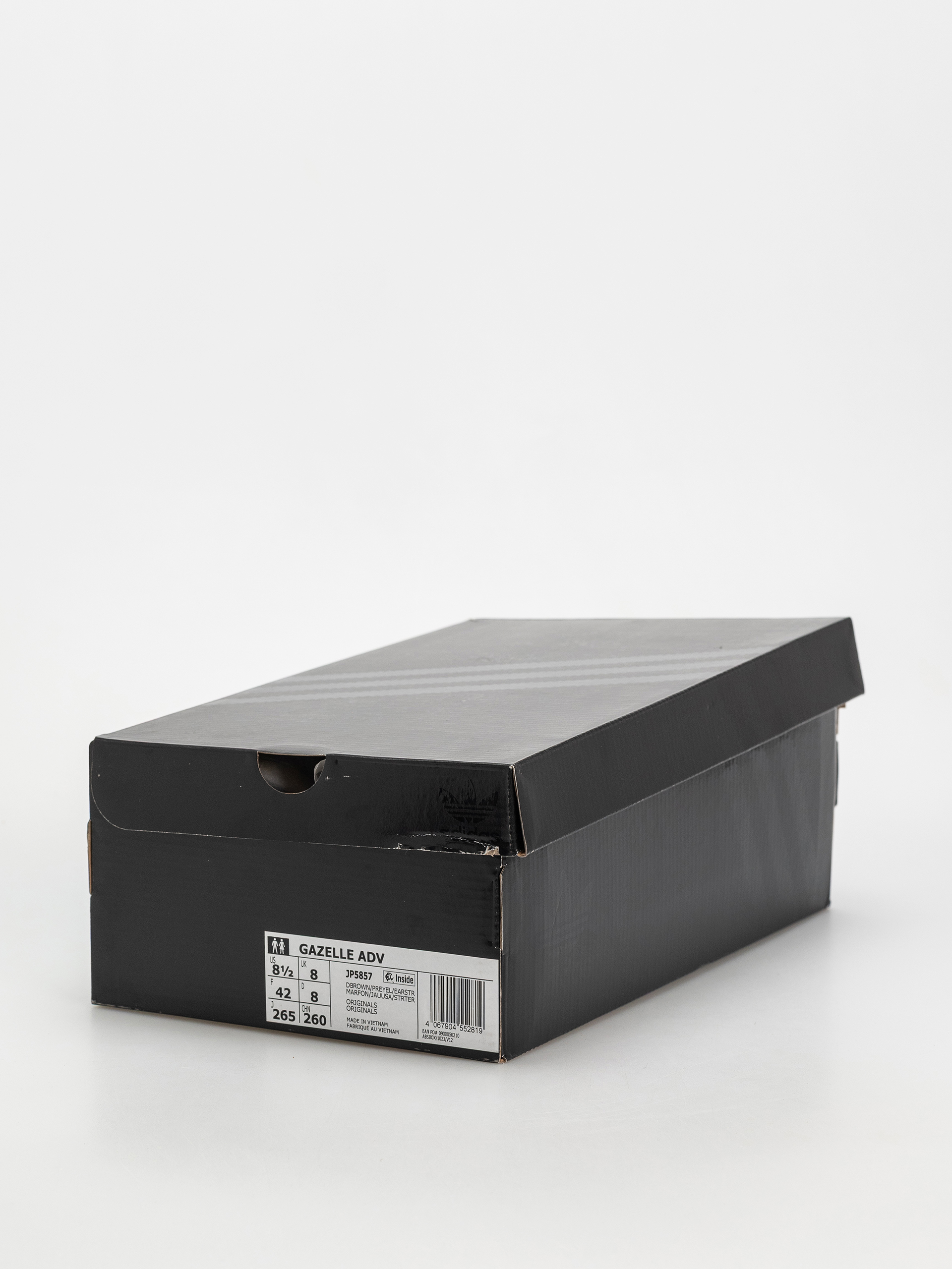 Boty adidas Gazelle ADV (crywht/crywht/gum4)