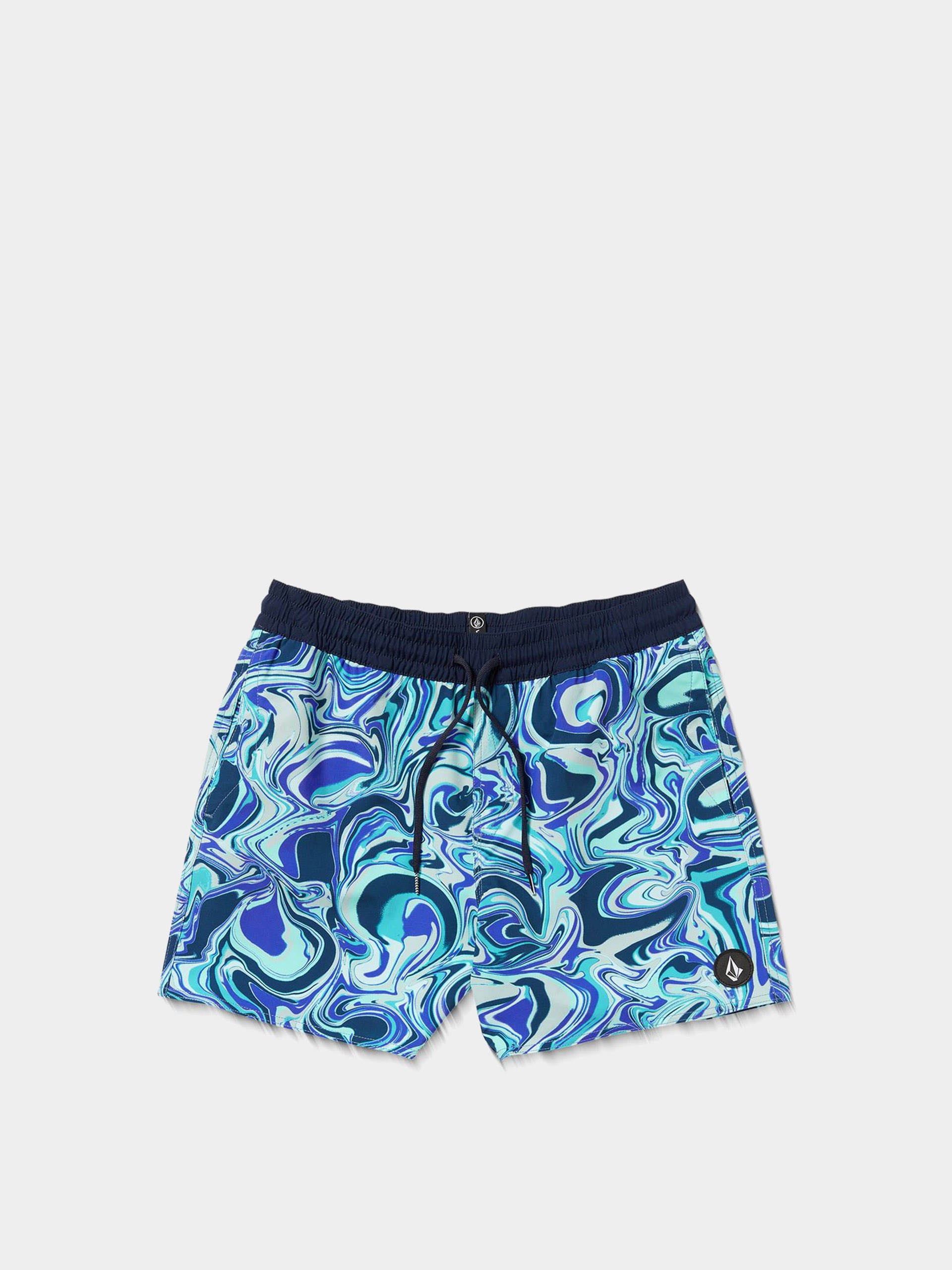 Kraťasy Volcom Lido Print Trunk 16 (navy)