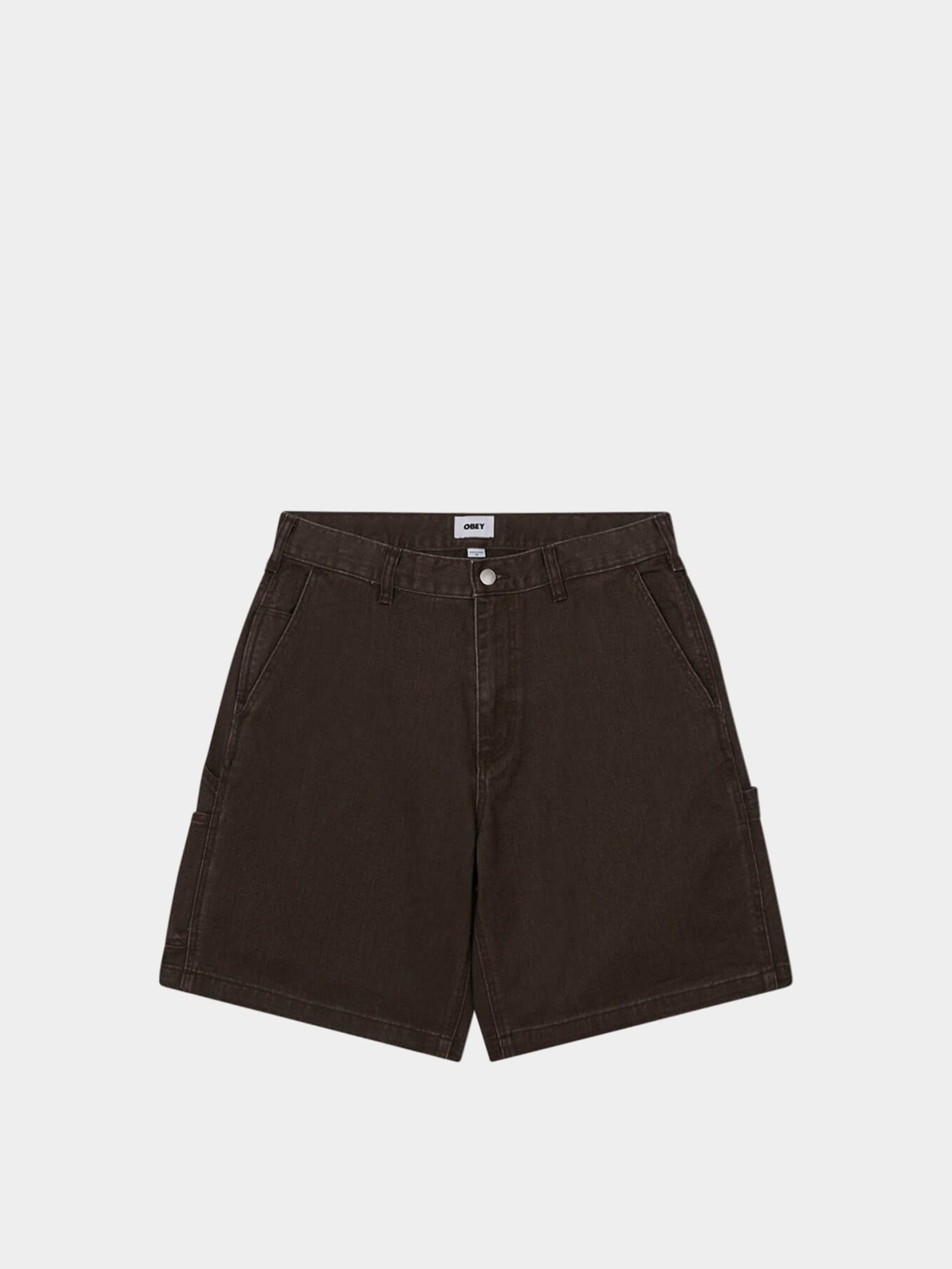 Kraťasy OBEY Bigwig Denim Carpenter (wren faded wash)