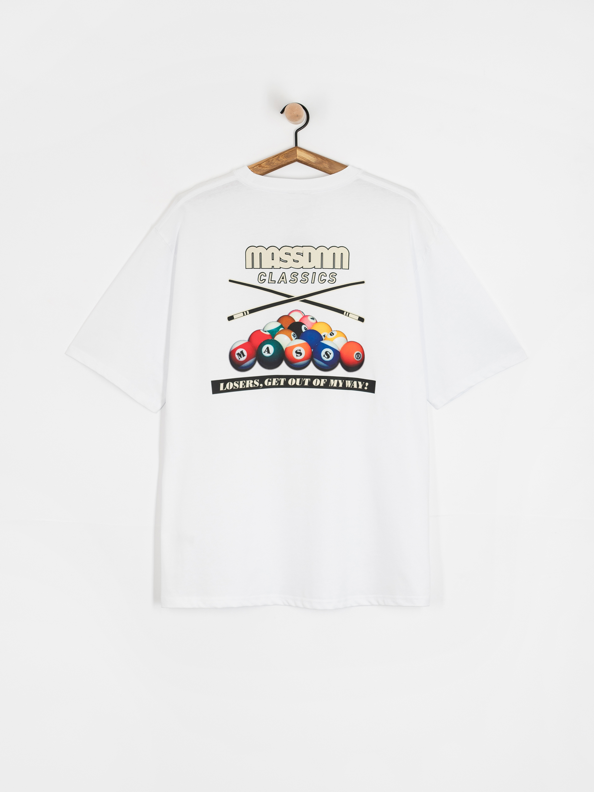 Tričko MassDnm 98 Ball (white)