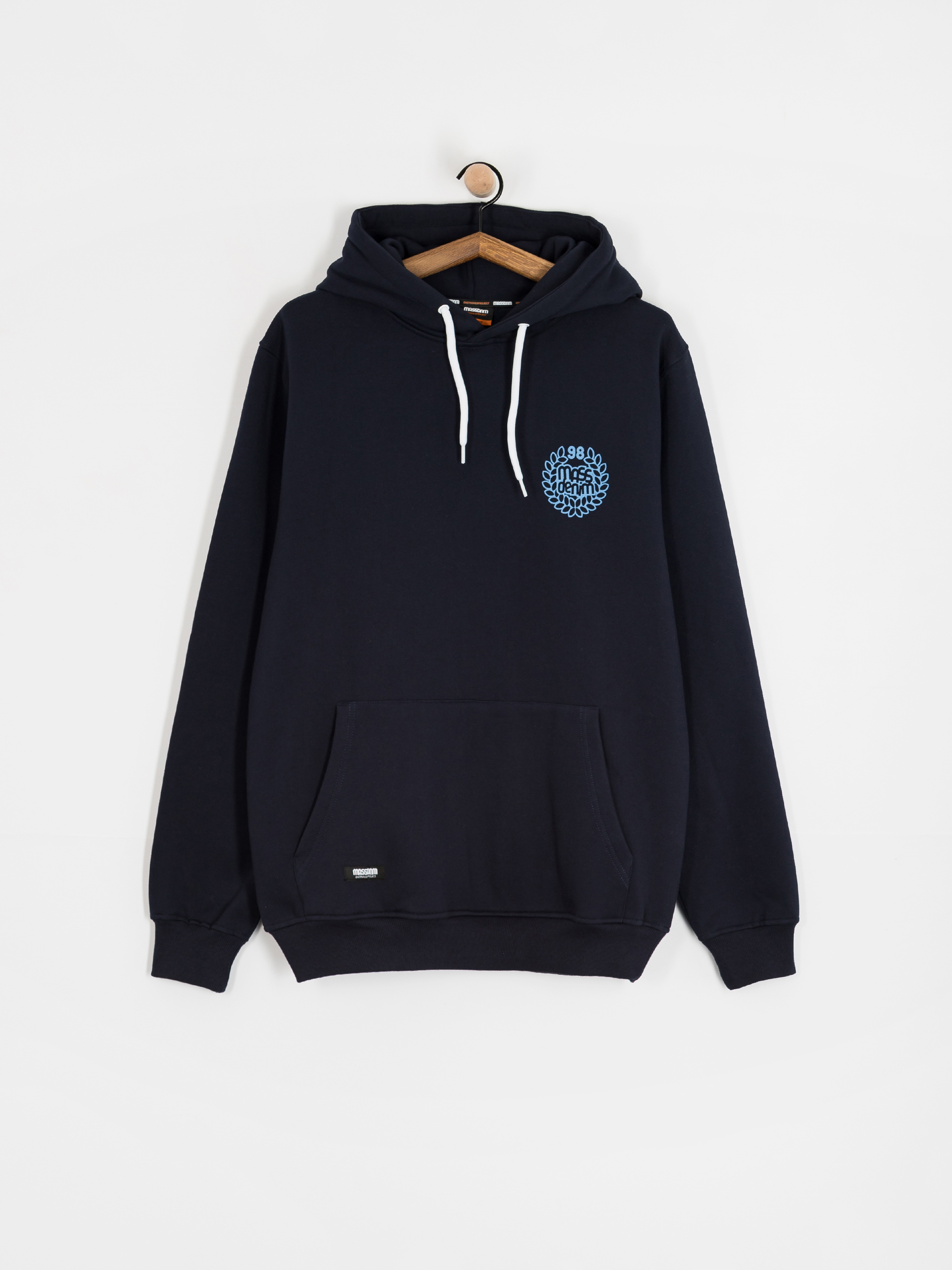 Mikina s kapucí MassDnm Base Back HD (navy)