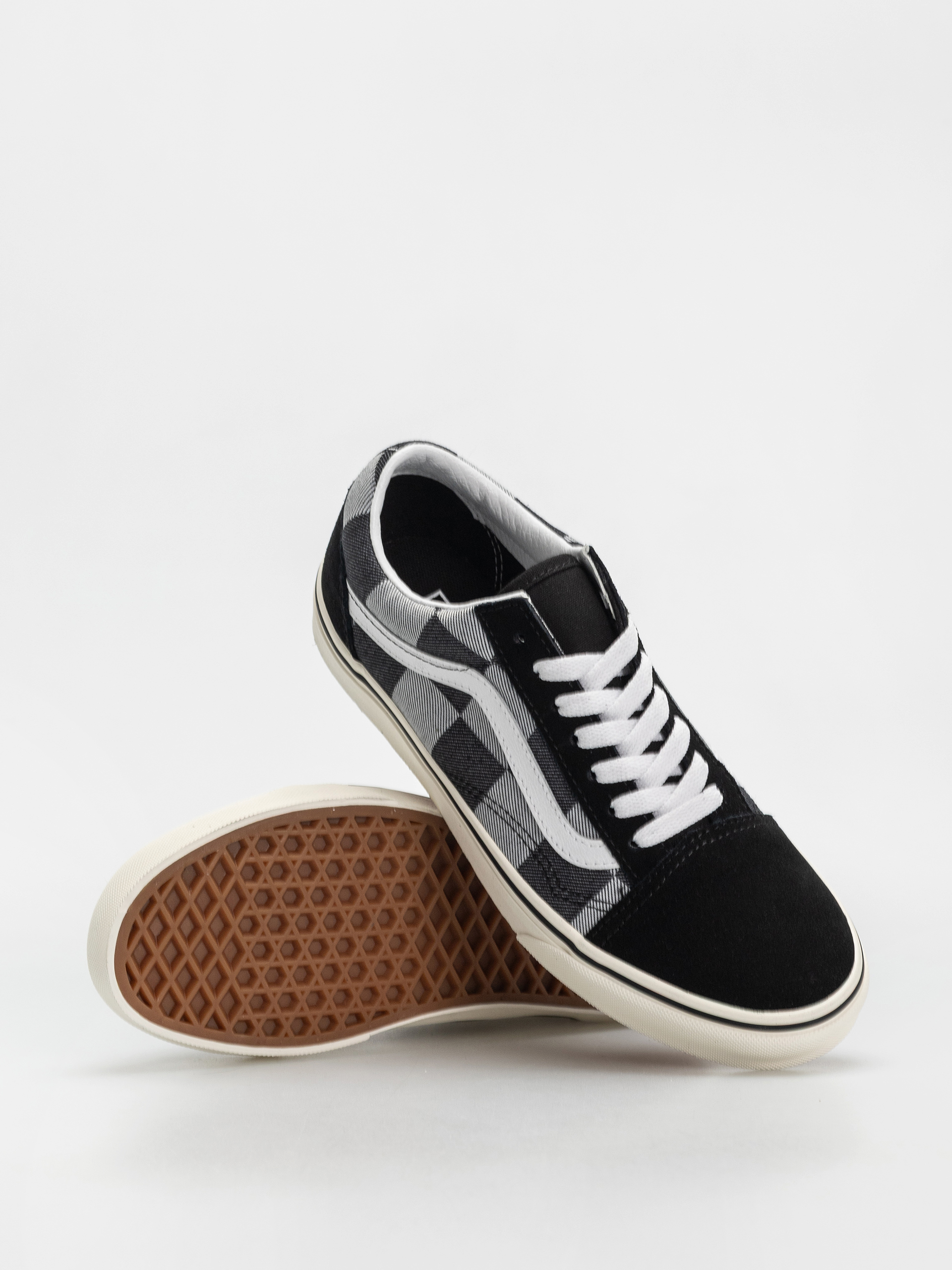 Boty Vans Old Skool (mono checkerboard black)