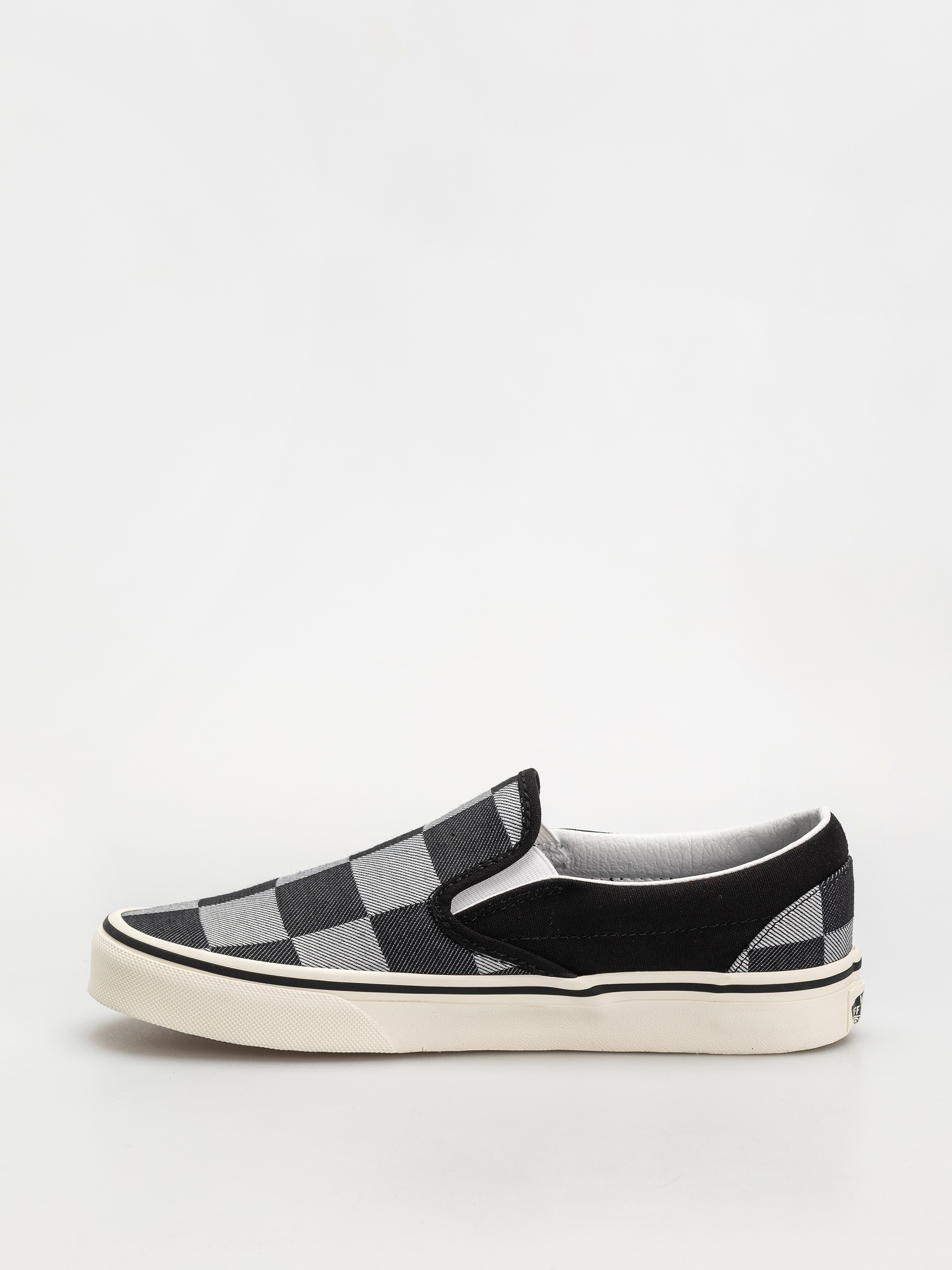 Boty Vans Classic Slip On (mono checkerboard black)