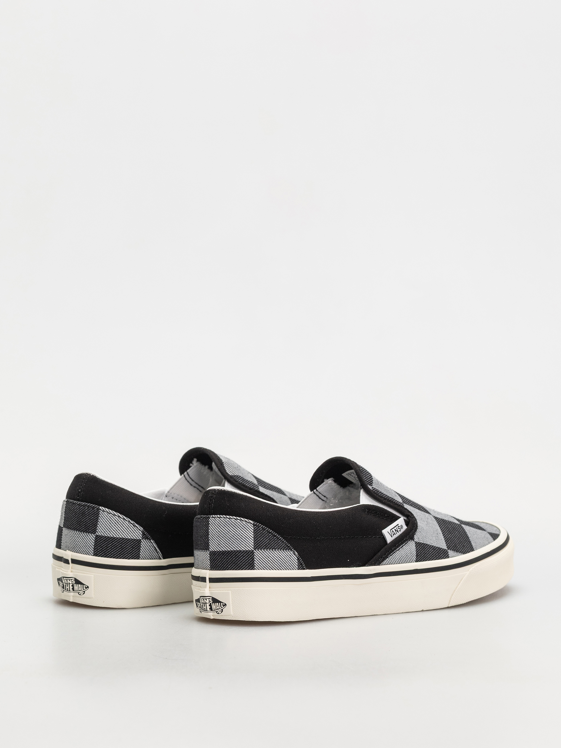 Boty Vans Classic Slip On (mono checkerboard black)
