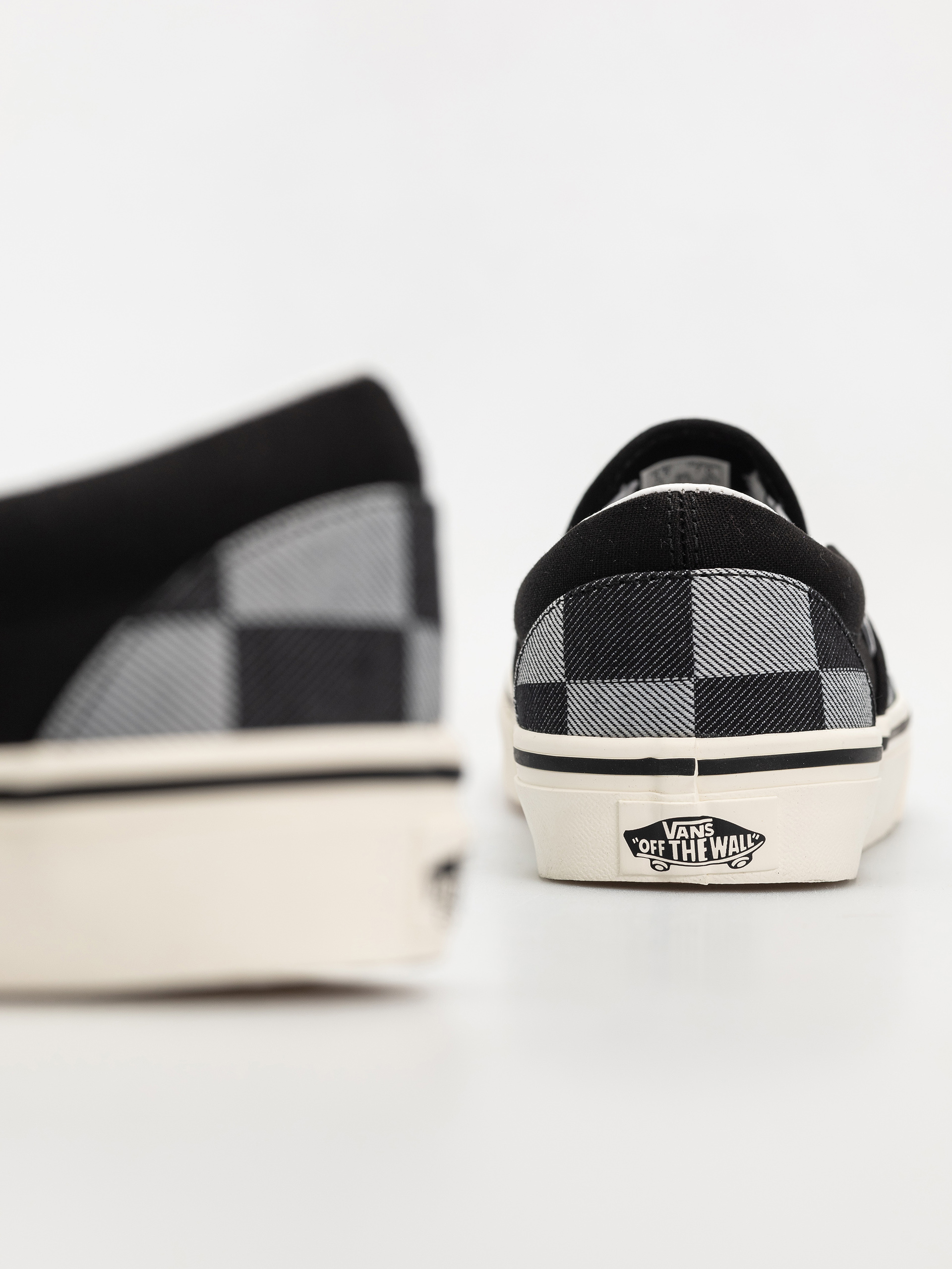 Boty Vans Classic Slip On (mono checkerboard black)