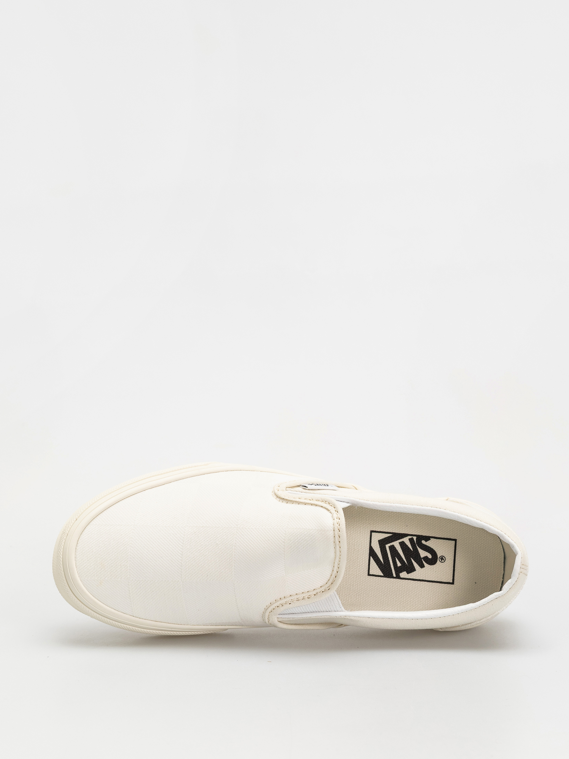 Boty Vans Classic Slip On (mono checkerboard white)